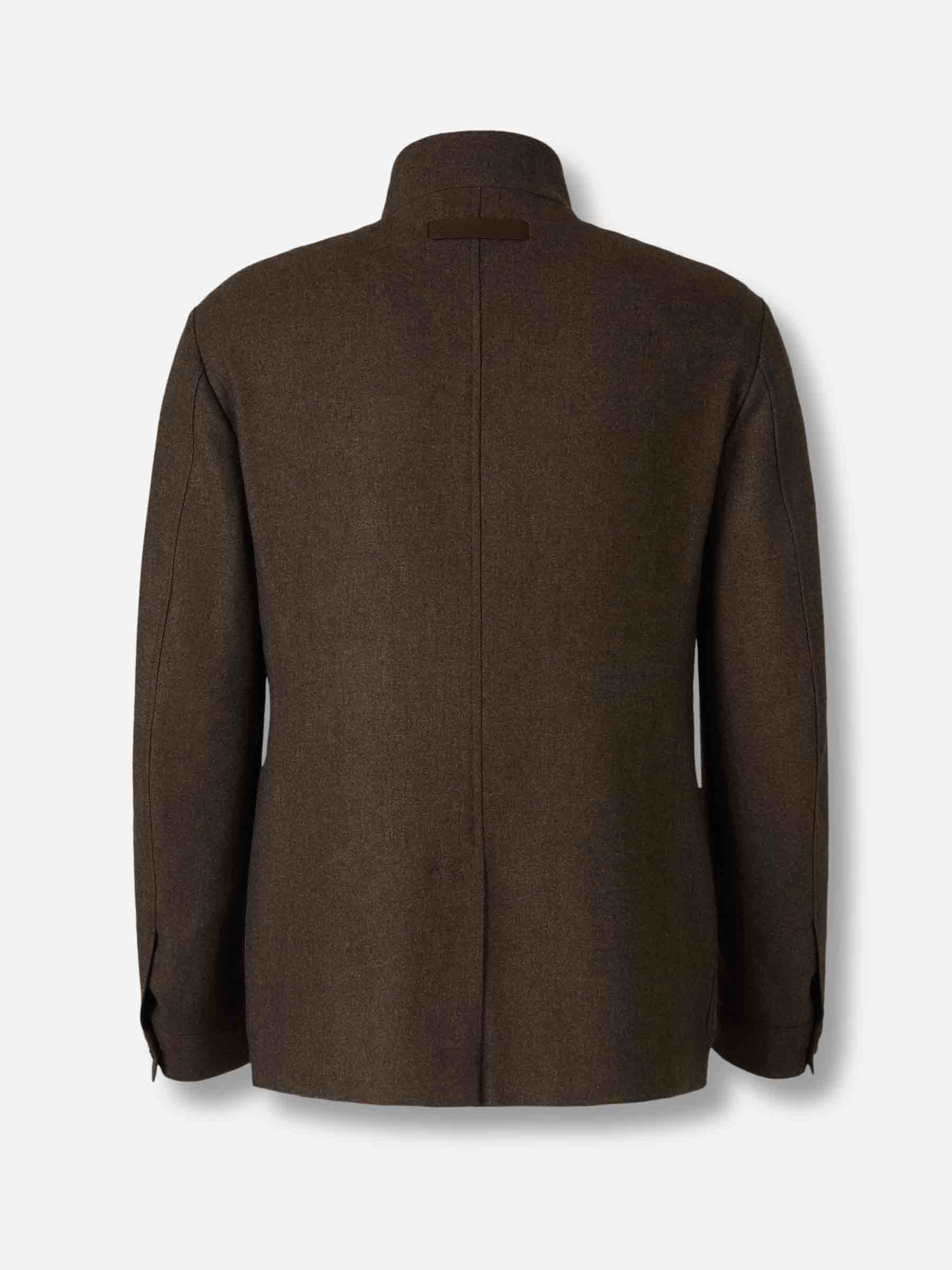 Zegna Hombre Barcelona Chaqueta Il Conte color Marrón Oscuro sku 502-001655 01 - Foto 3