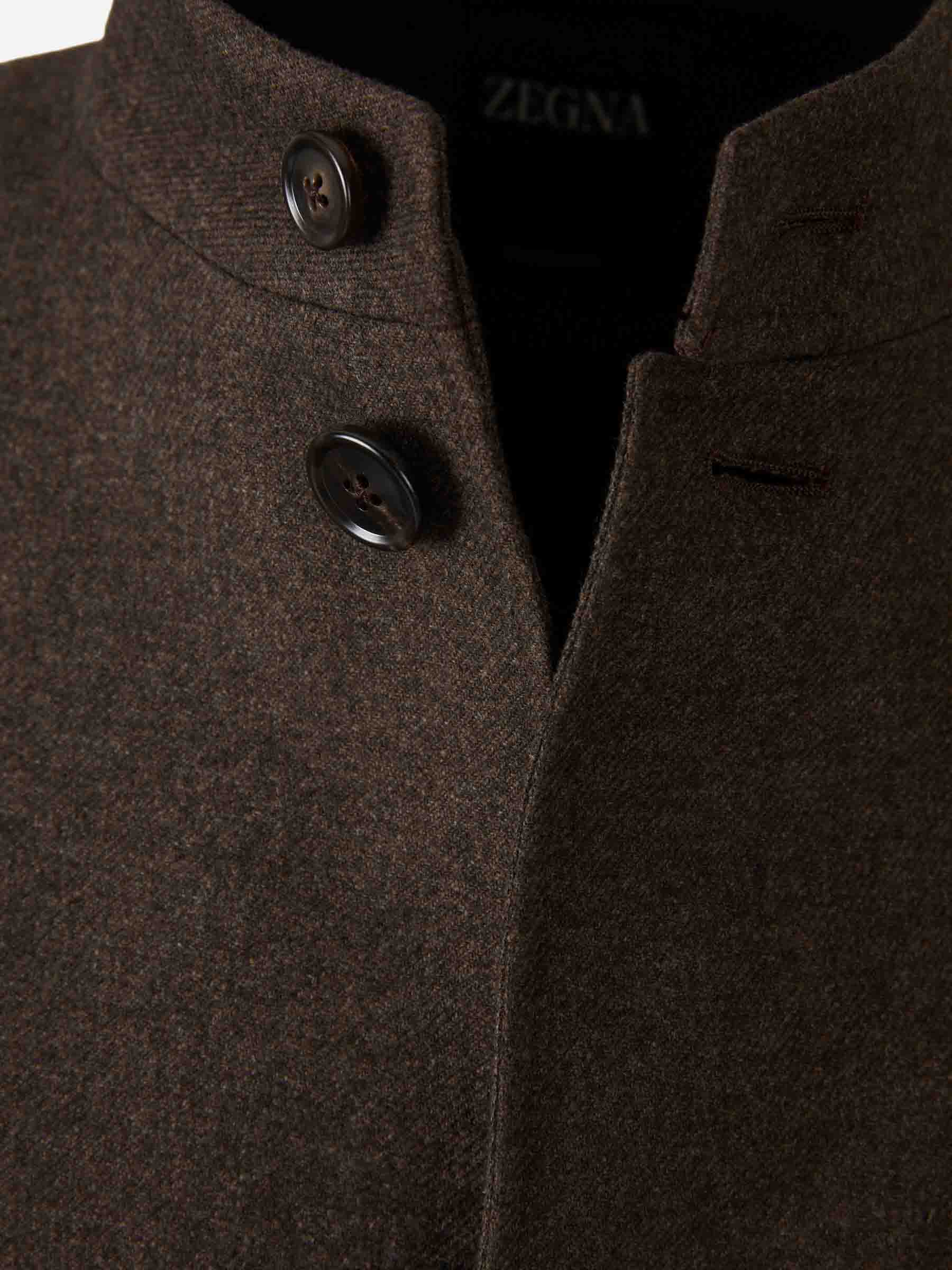 Zegna Hombre Barcelona Chaqueta Il Conte color Marrón Oscuro sku 502-001655 01 - Foto 4