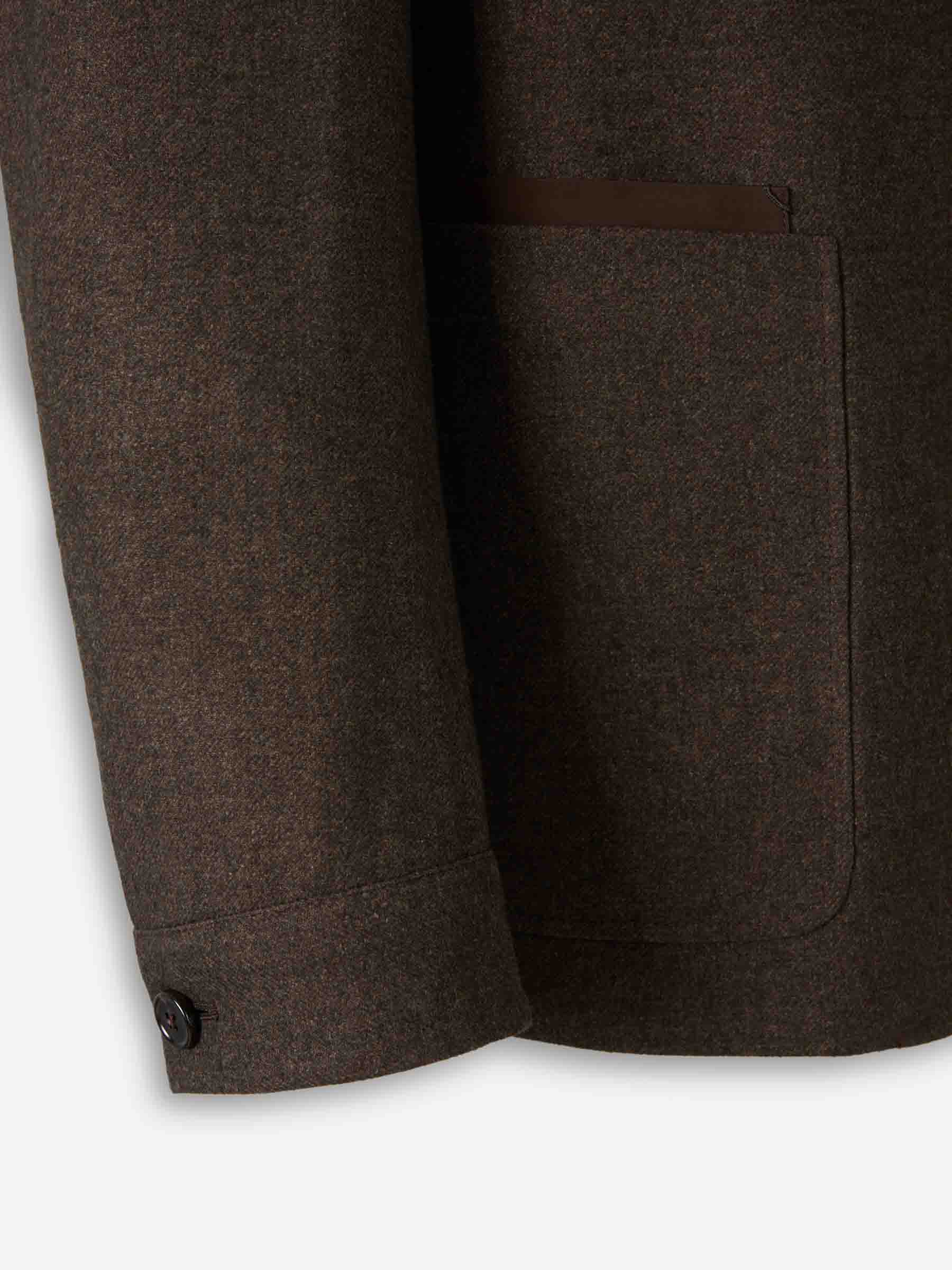 Zegna Hombre Barcelona Chaqueta Il Conte color Marrón Oscuro sku 502-001655 01 - Foto 5