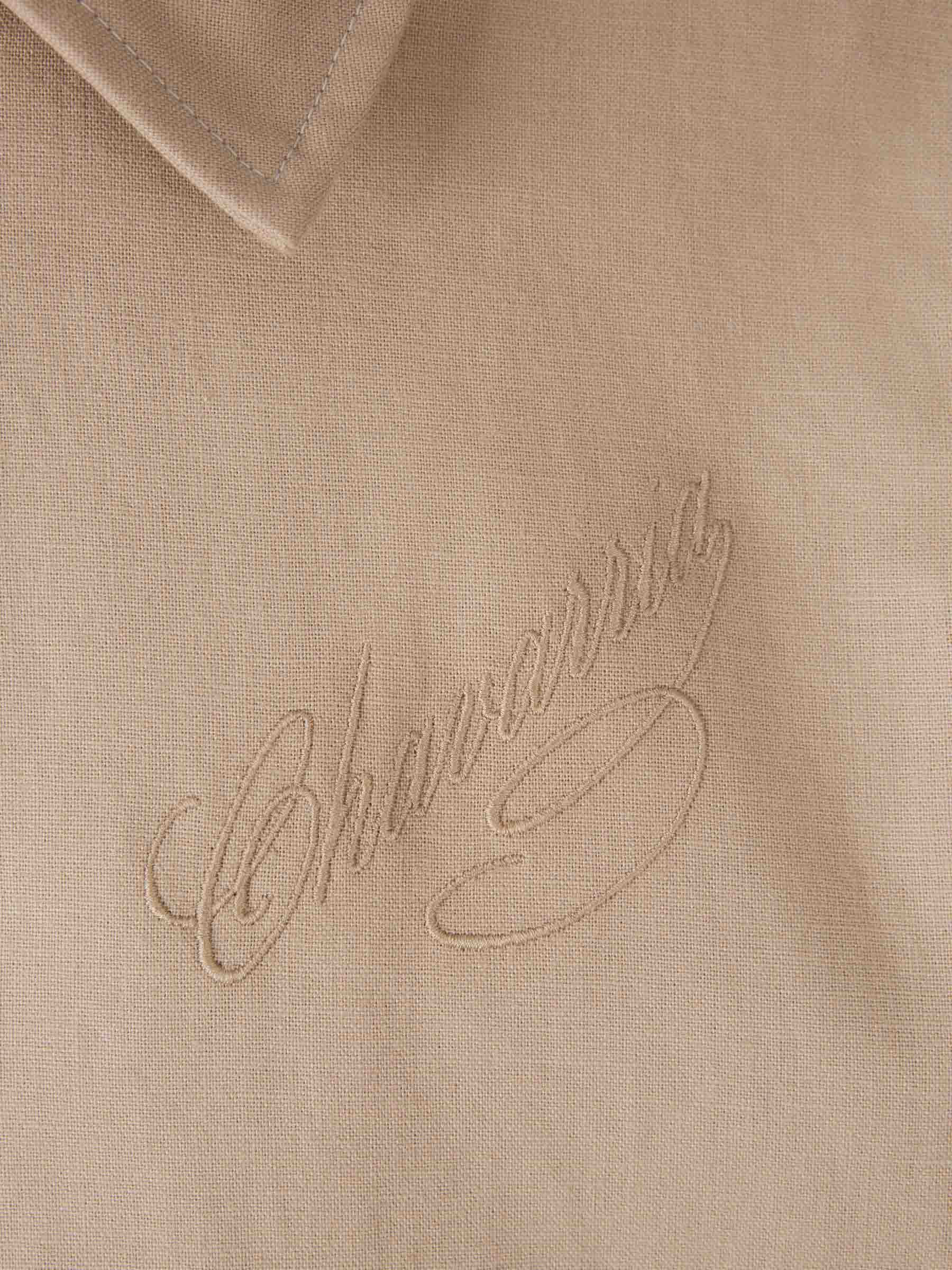 Willy Chavarria Hombre Barcelona Chaqueta Bomber Lisa Órale color Camel sku 512-002417 01 - Foto 4