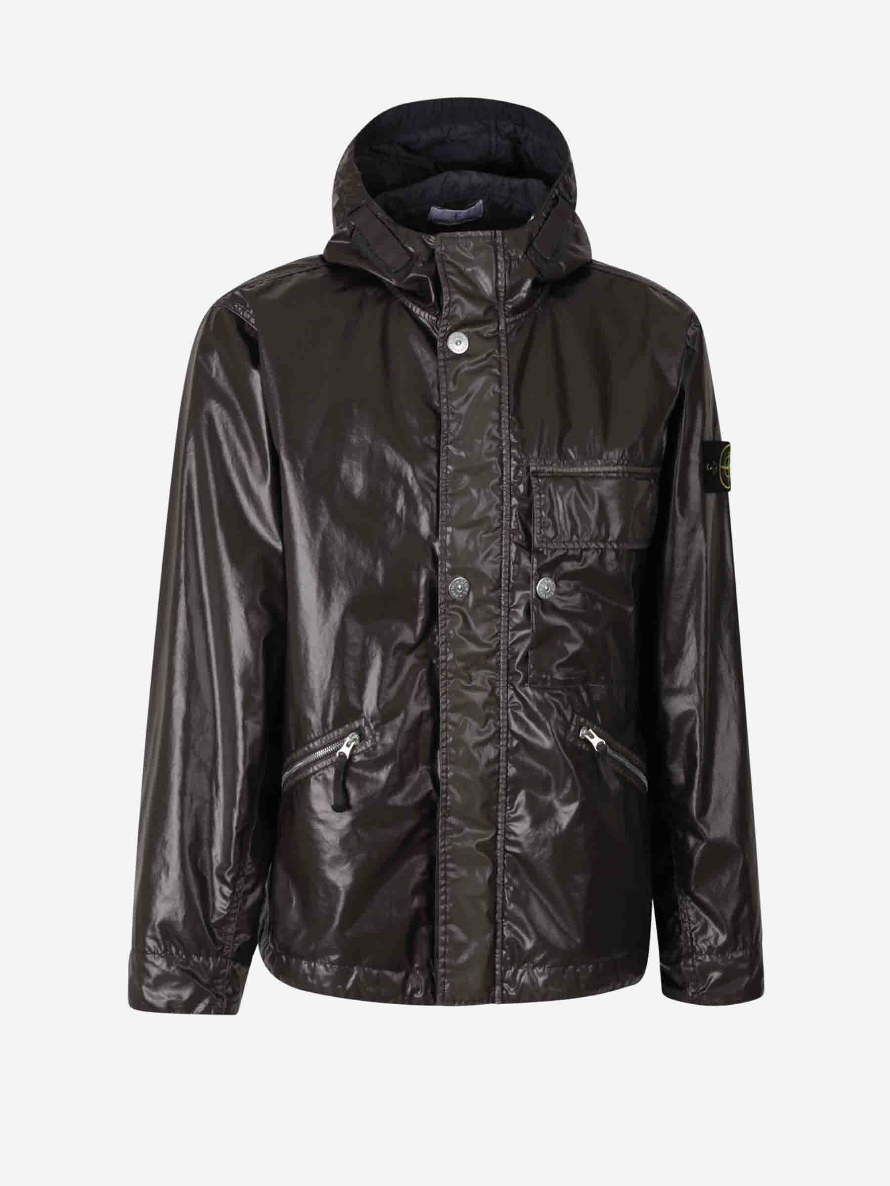 Stone Island – Mussola Gommata Jacke Hombre 512-002496 01