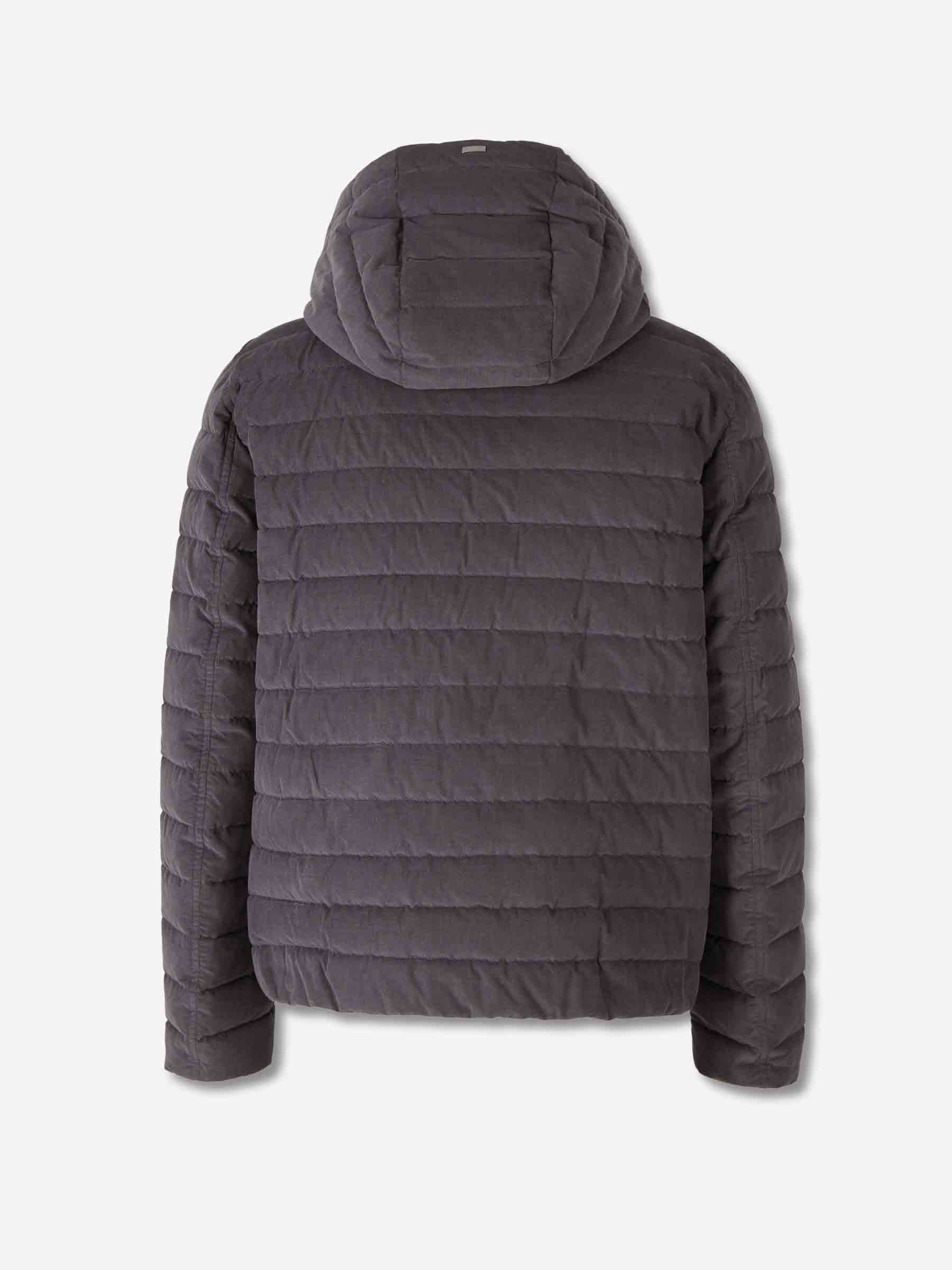 Herno Hombre Barcelona Chaqueta Acolchada Micropana color Gris Antracita sku 512-002554 01 - Foto 3