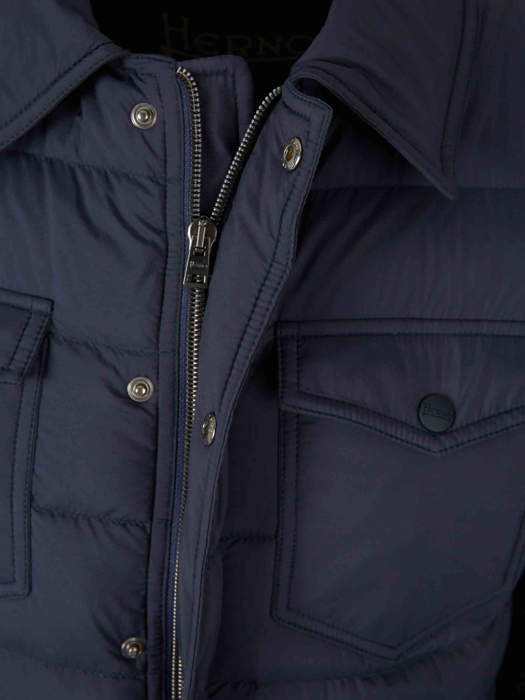 Herno Hombre Barcelona Chaqueta Acolchada Plumón color Azul Marino sku 512-002555 01 - Foto 3