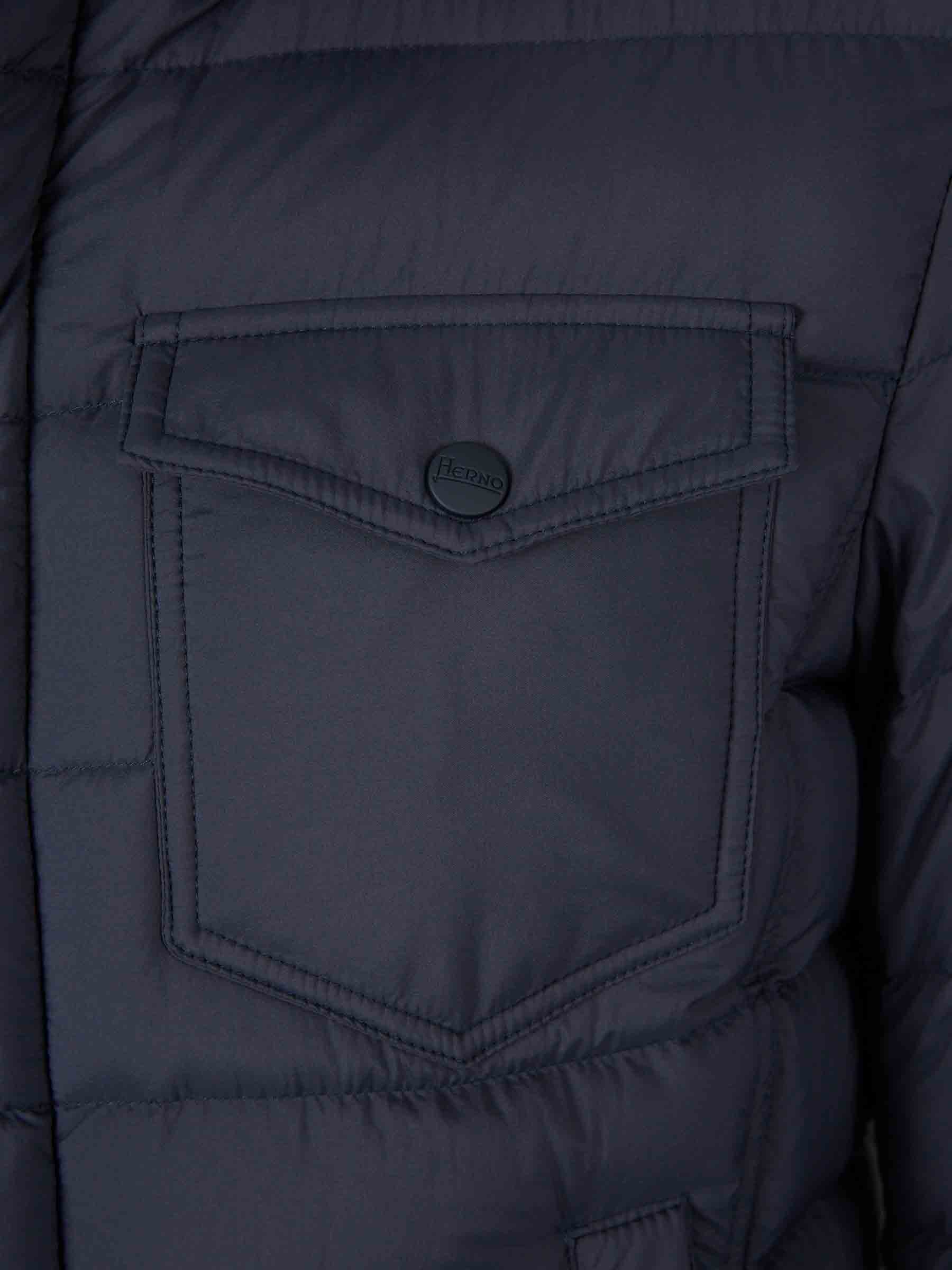 Herno Hombre Barcelona Chaqueta Acolchada Plumón color Azul Marino sku 512-002555 01 - Foto 4