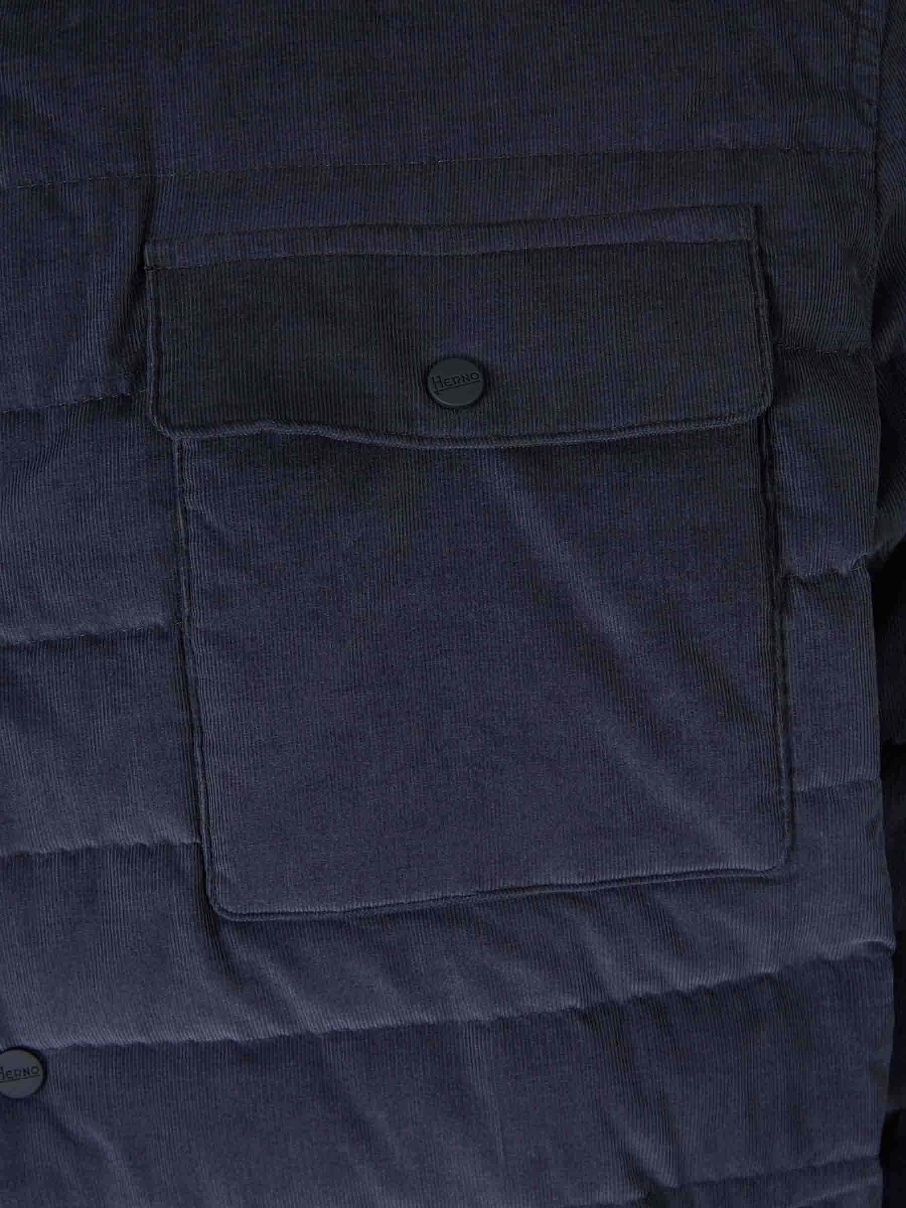 Herno Hombre Barcelona Chaqueta Camisera Acolchada color Azul Marino sku 512-002556 01 - Foto 4