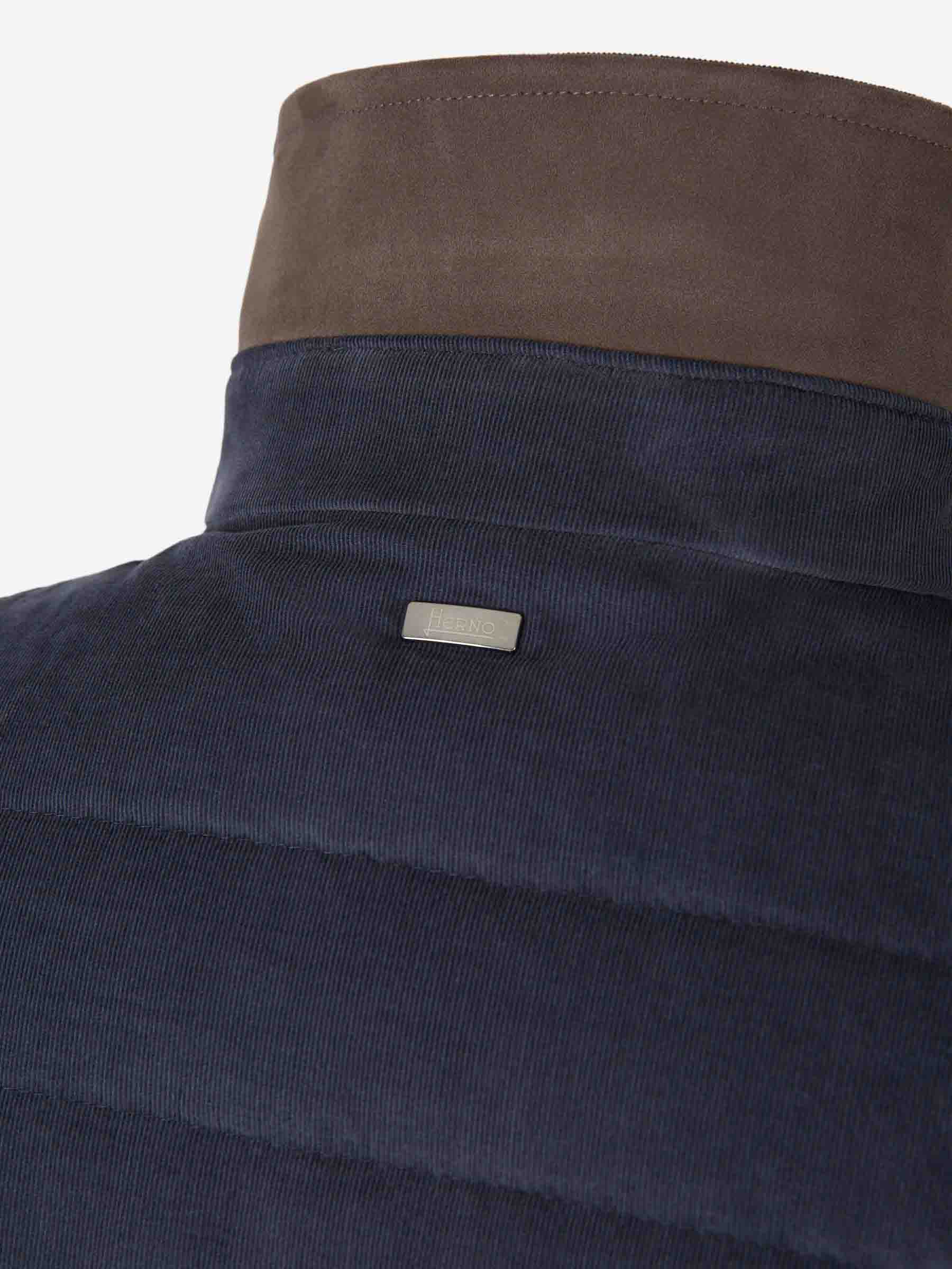 Herno Hombre Barcelona Chaqueta Camisera Acolchada color Azul Marino sku 512-002556 01 - Foto 5