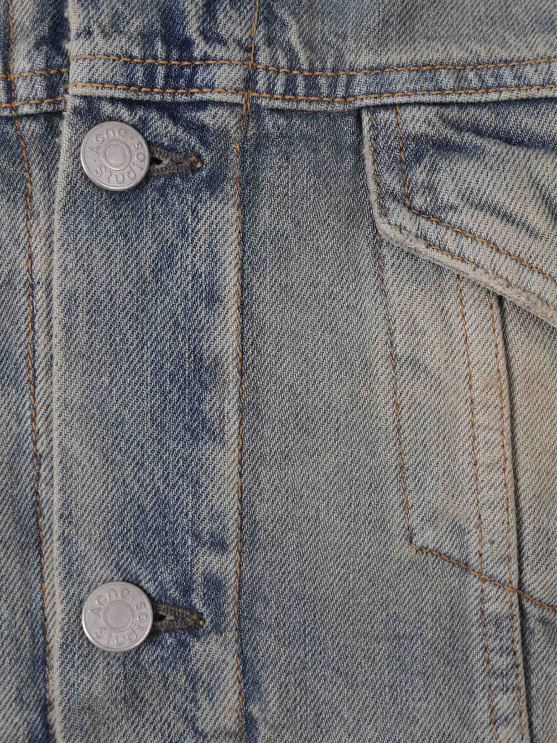 Acne Studios Hombre Barcelona Chaqueta Denim color Azul Denim sku 512-002582 01 - Foto 3