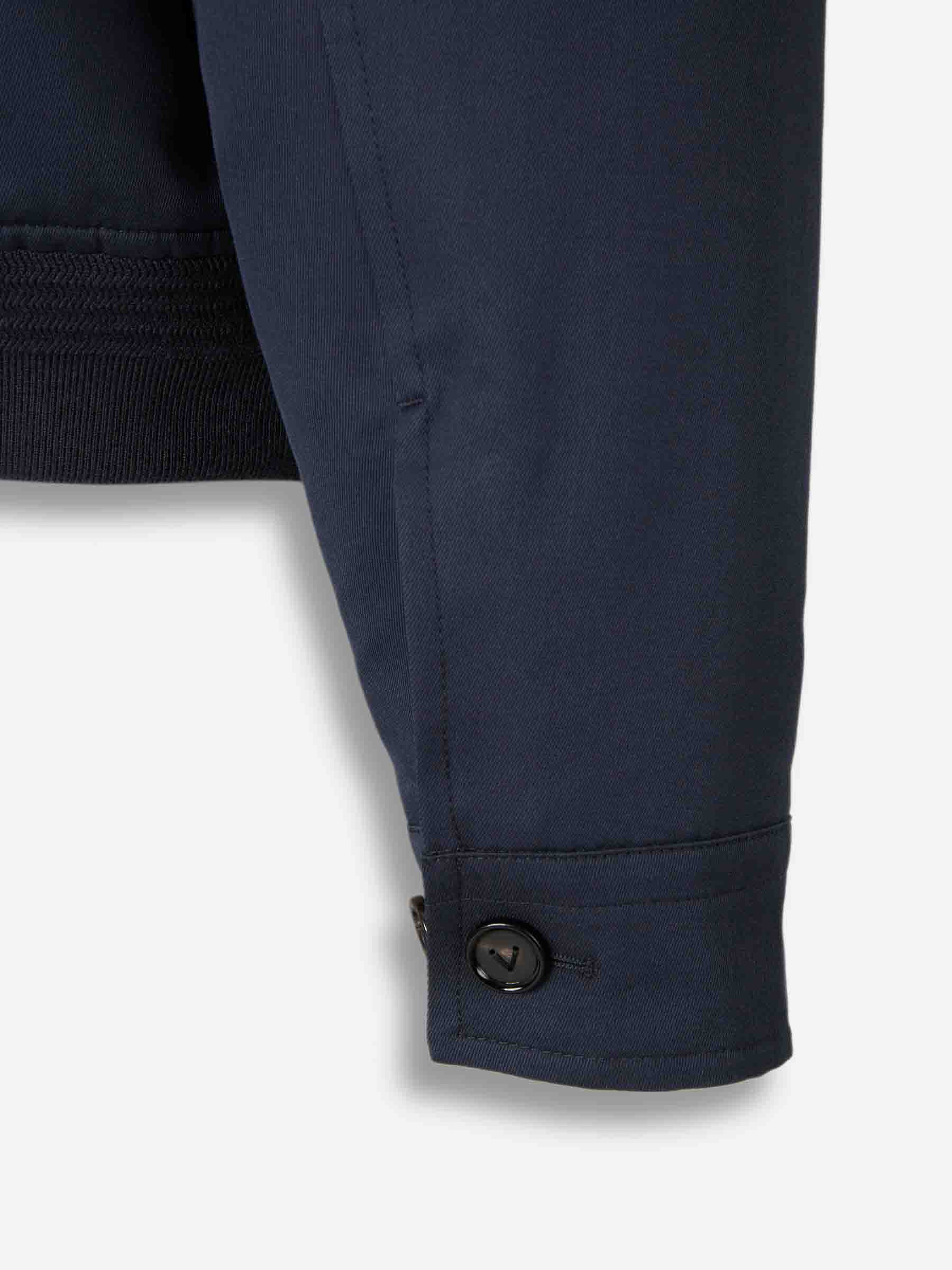 Bottega Veneta Hombre Barcelona Chaqueta Bomber Aviador color Azul Noche sku 512-002595 01 - Foto 4