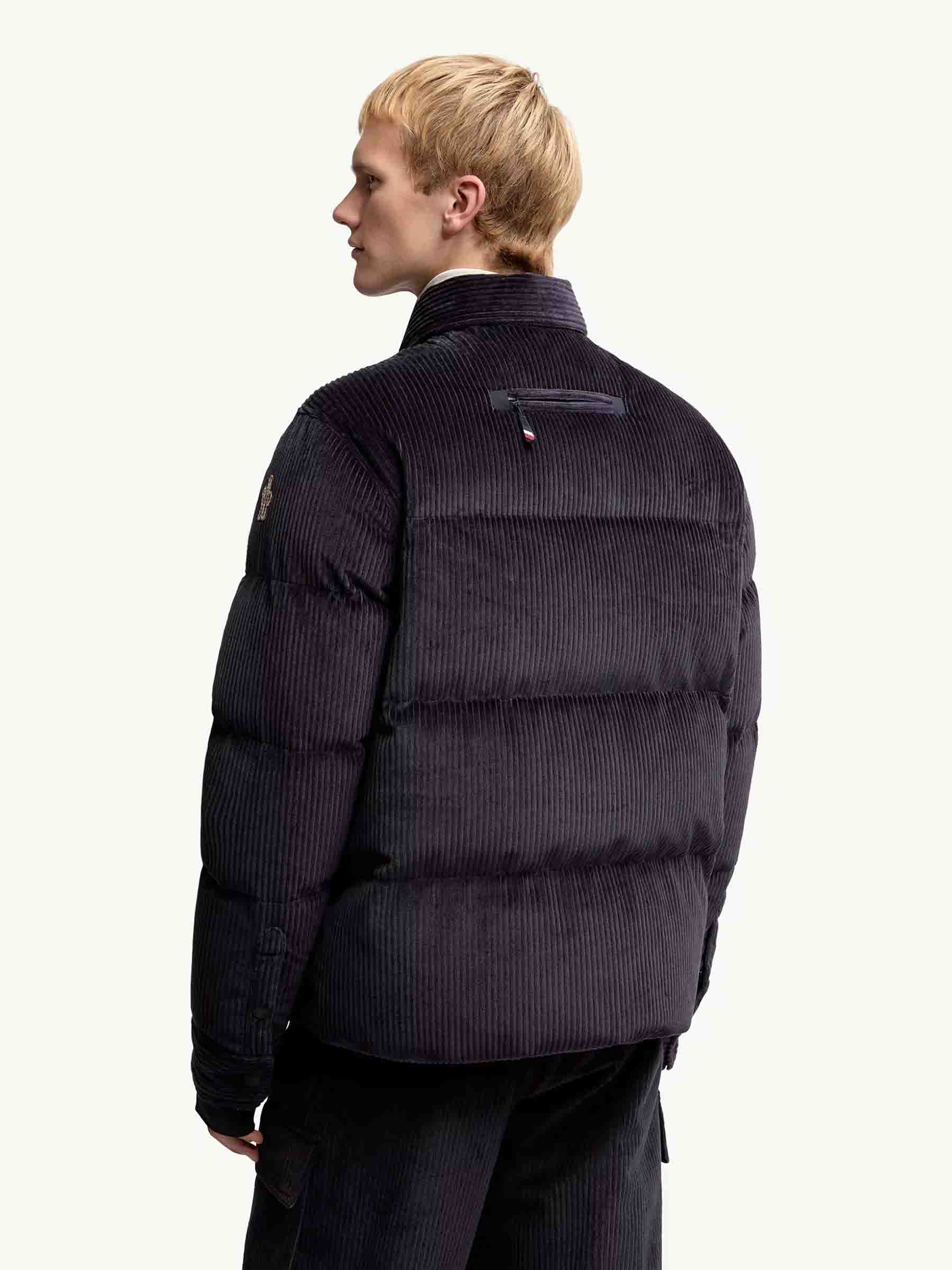 Moncler Grenoble Hombre Barcelona Plumífero Esquí Pana color Azul Noche sku 512-002610 01 - Foto 3