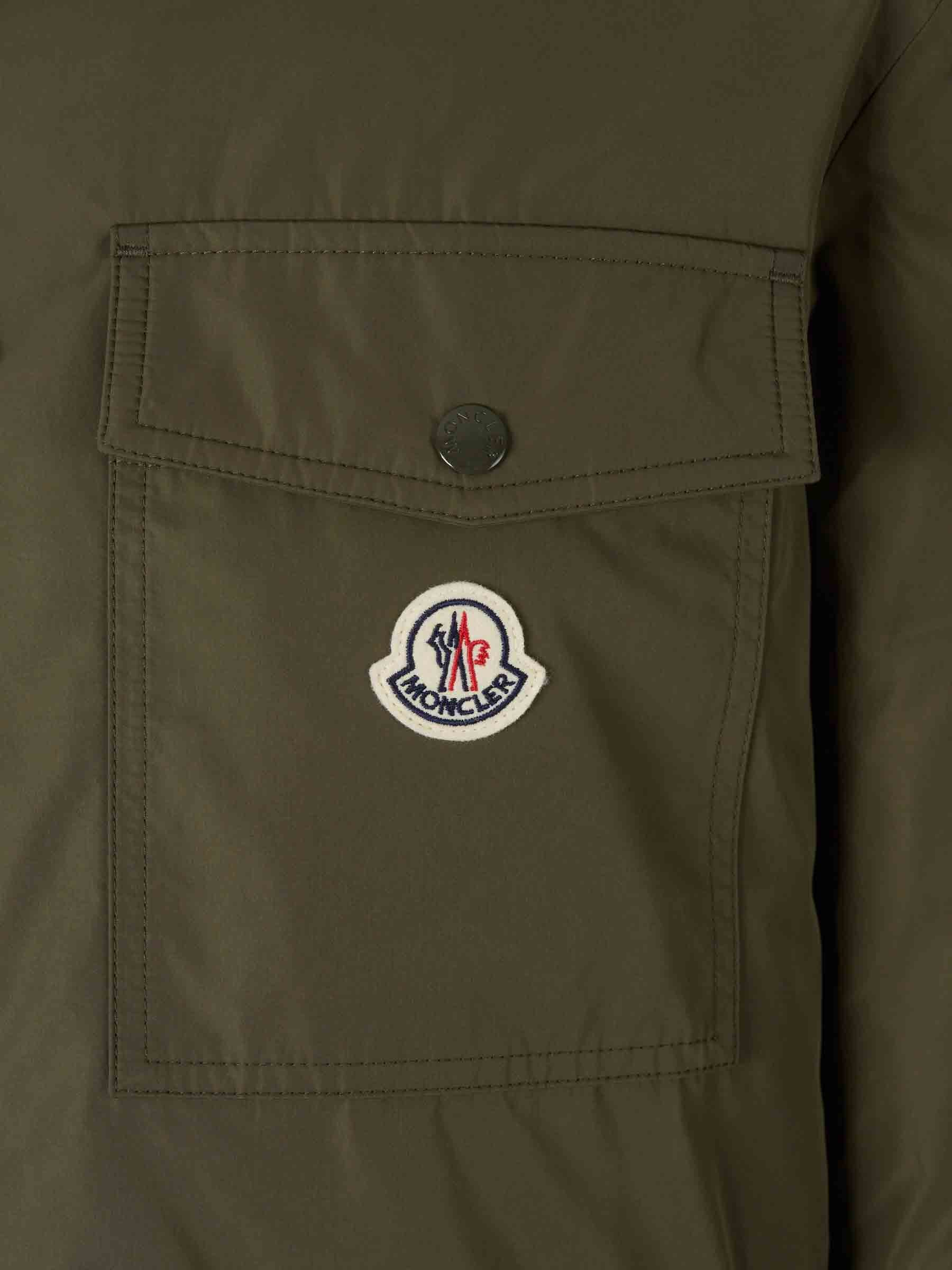 Moncler Hombre Barcelona Chaqueta Acolchada Vigeon color Verde Militar sku 512-002625 01 - Foto 4
