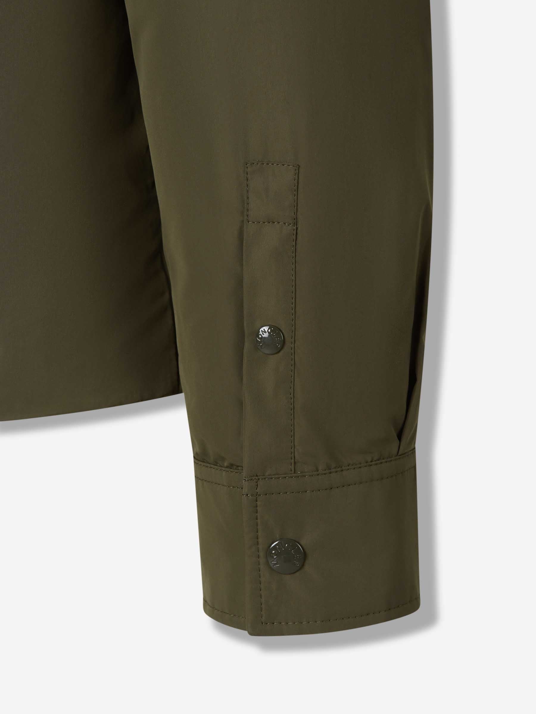 Moncler Hombre Barcelona Chaqueta Acolchada Vigeon color Verde Militar sku 512-002625 01 - Foto 6
