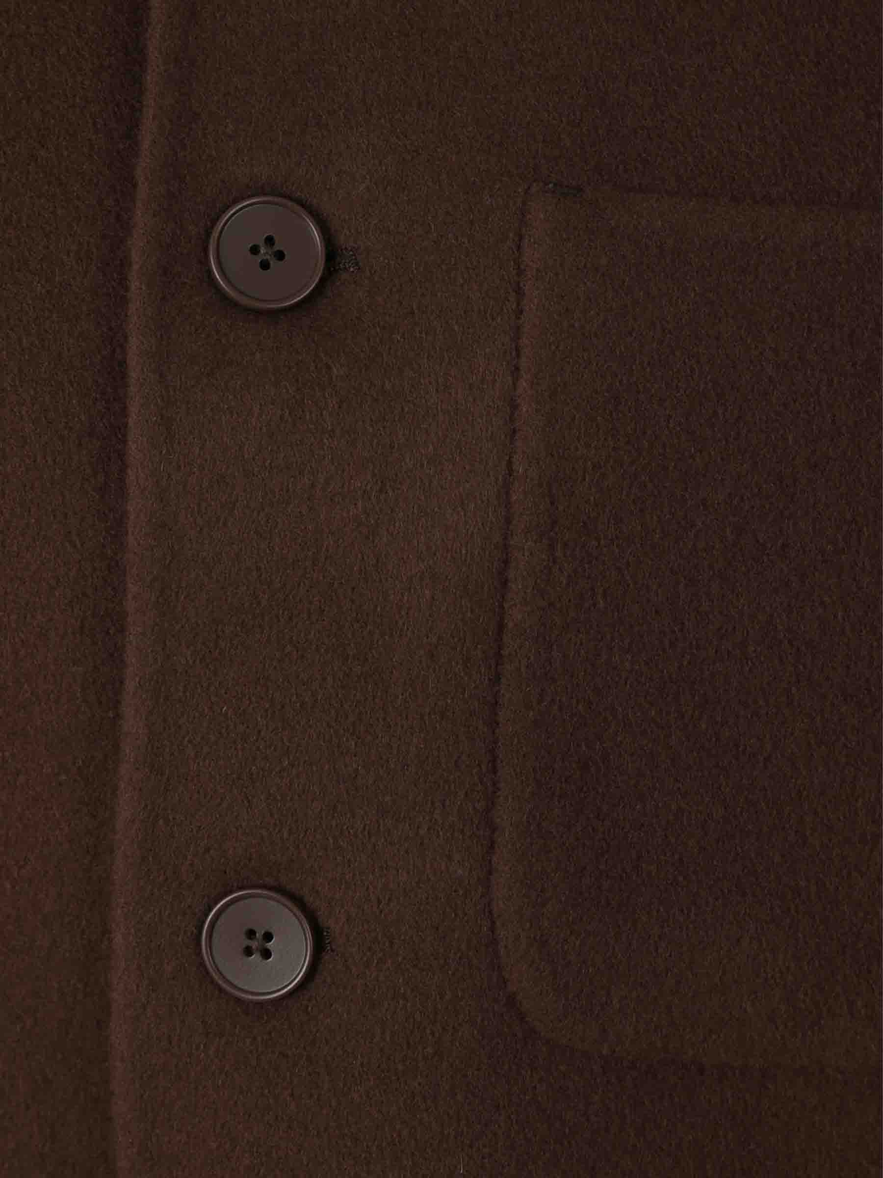 Officine Générale Hombre Barcelona Sobrecamisa Hamilton color Marrón Oscuro sku 512-002641 01 - Foto 3