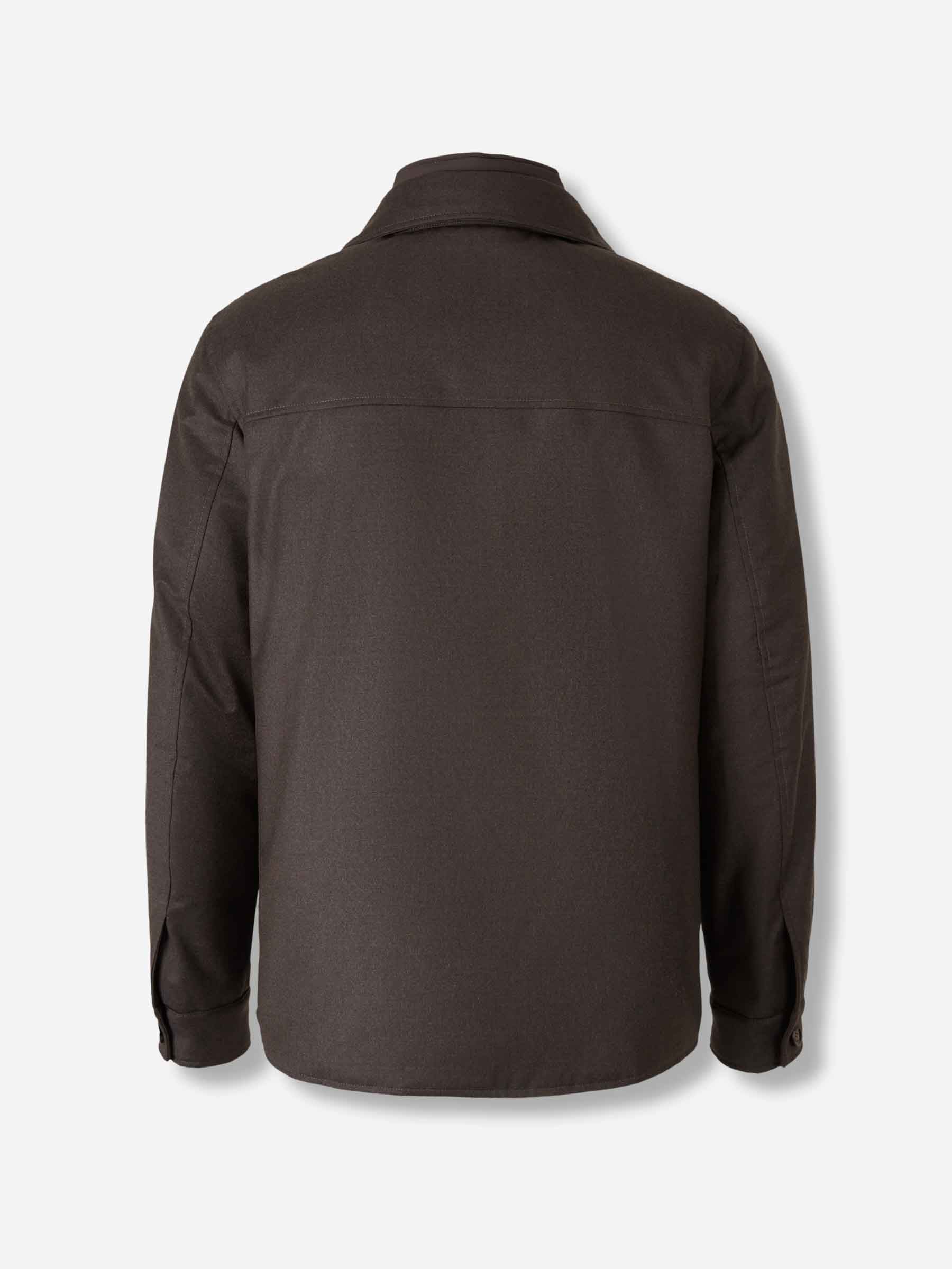 Moorer Hombre Barcelona Chaqueta Técnica Duino color Marrón Oscuro sku 512-002646 01 - Foto 3