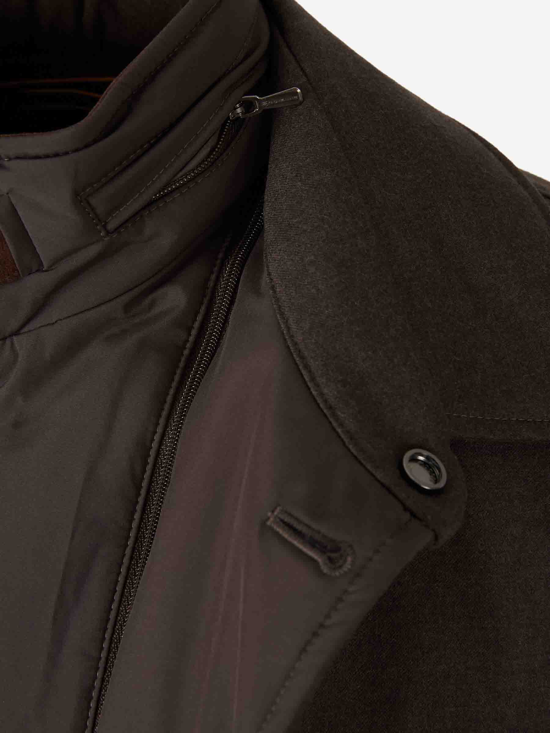 Moorer Hombre Barcelona Chaqueta Técnica Duino color Marrón Oscuro sku 512-002646 01 - Foto 5