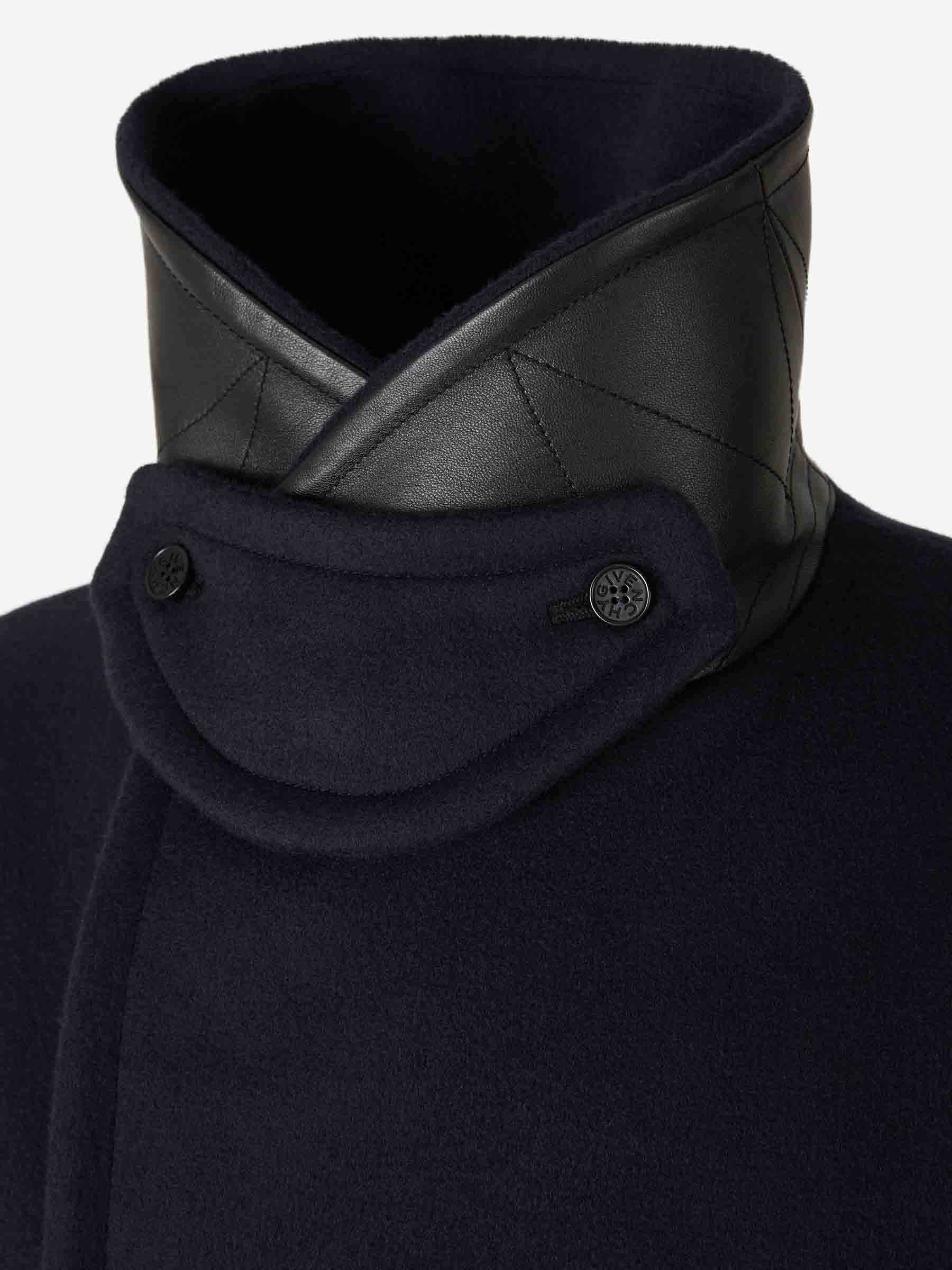Givenchy Hombre Barcelona Abrigo Caban Lana color Negro sku 512-002663 01 - Foto 4