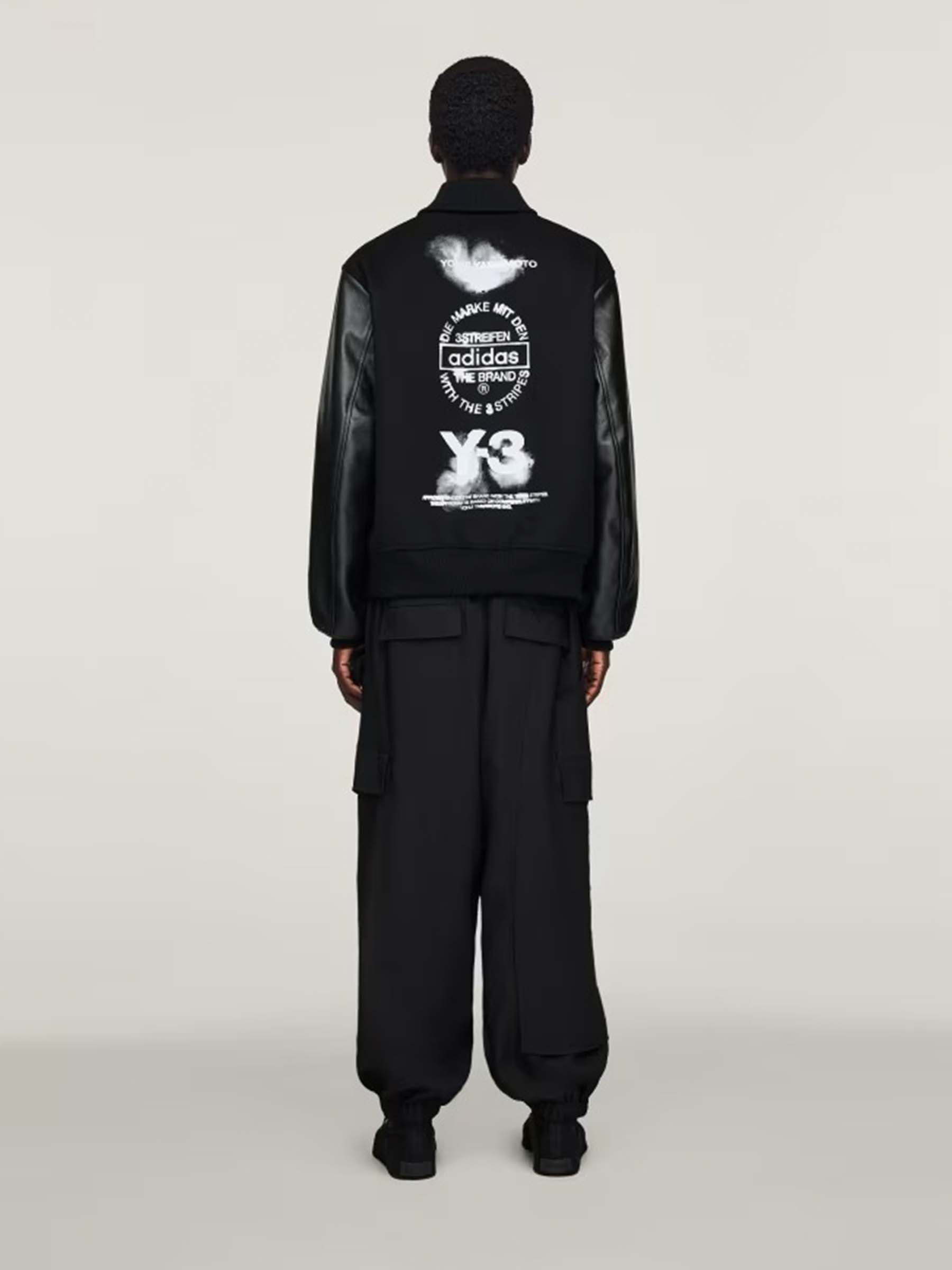 Adidas Y-3 Hombre Barcelona Chaqueta Casual Lana color Negro sku 512-002715 01 - Foto 3