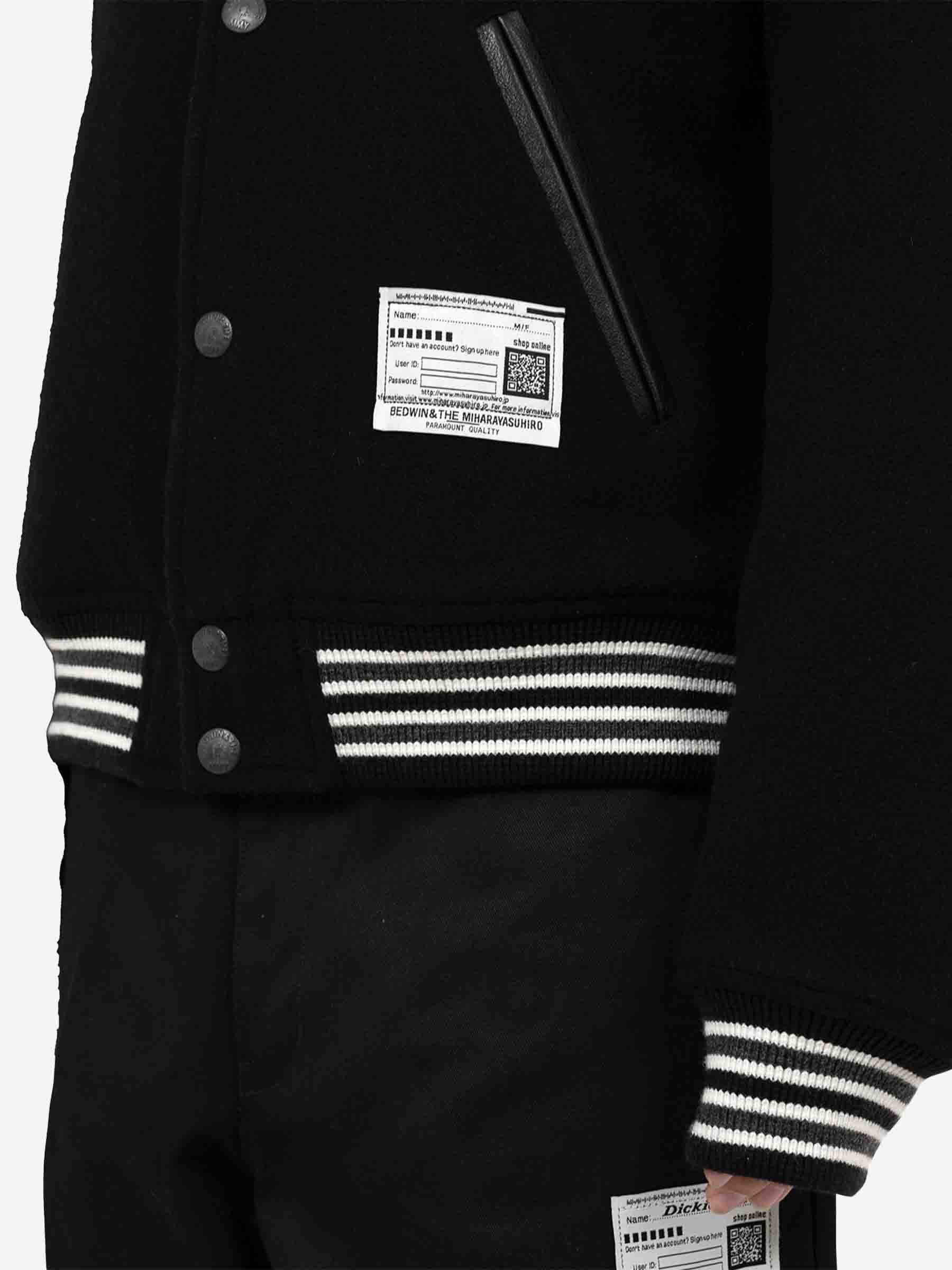 Maison Mihara Yasuhiro Hombre Barcelona Chaqueta Bedwin & The MMY color Negro sku 512-002718 01 - Foto 4