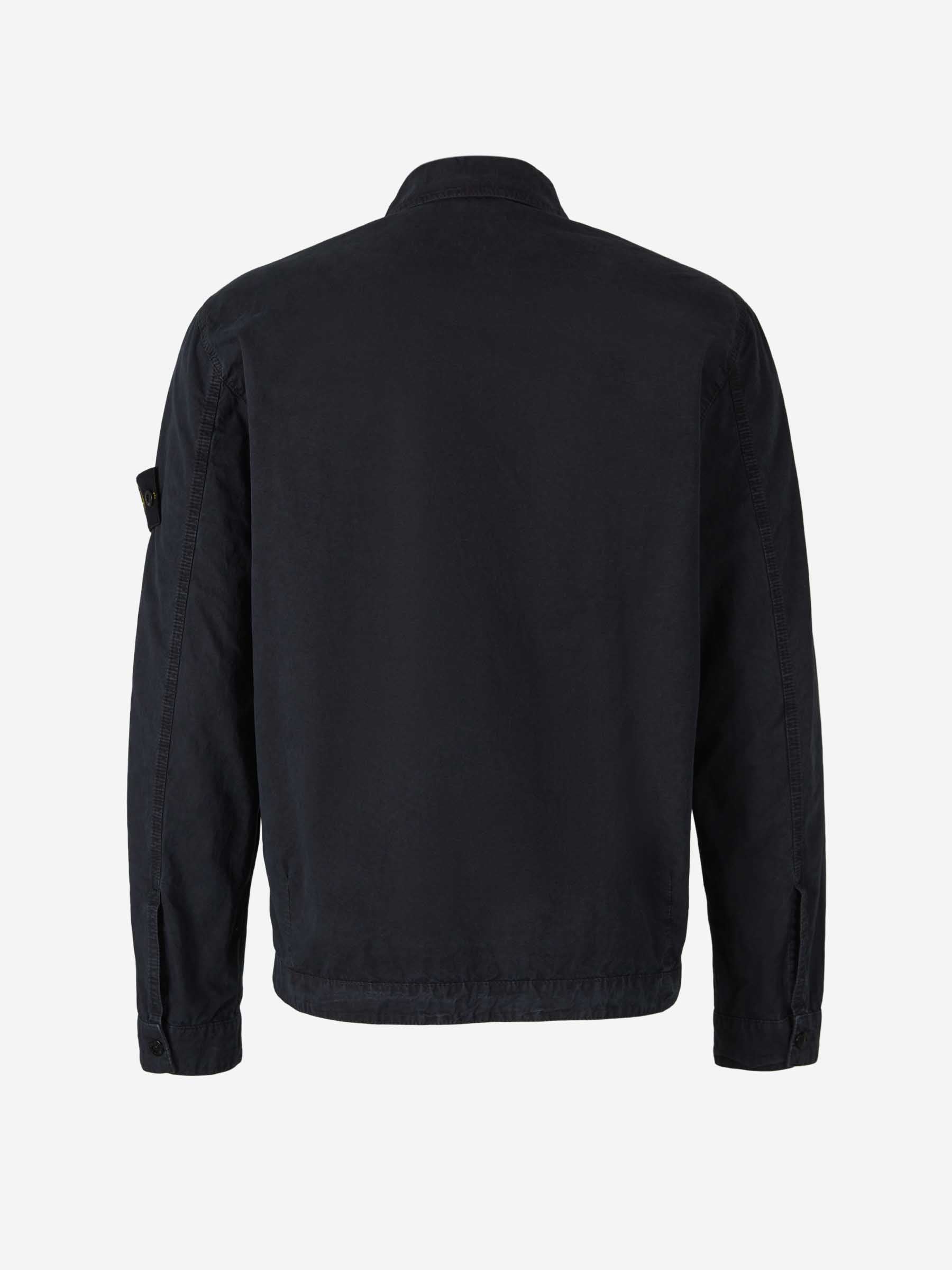 Stone Island Hombre Barcelona Chaqueta Algodón Cremallera color Gris Antracita sku 513-000041 01 - Foto 2