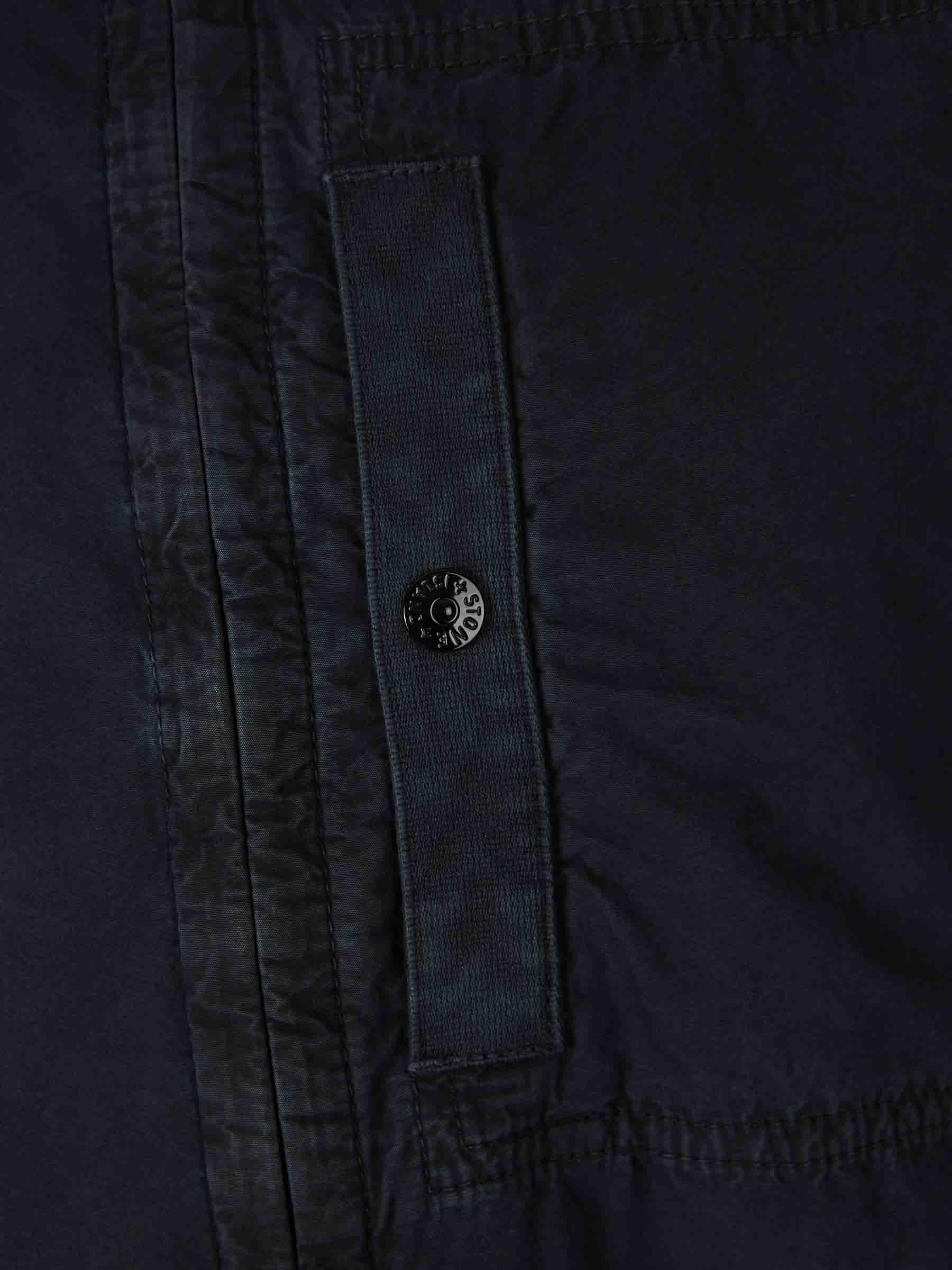 Stone Island Hombre Barcelona Chaqueta Algodón Cremallera color Gris Antracita sku 513-000041 01 - Foto 4