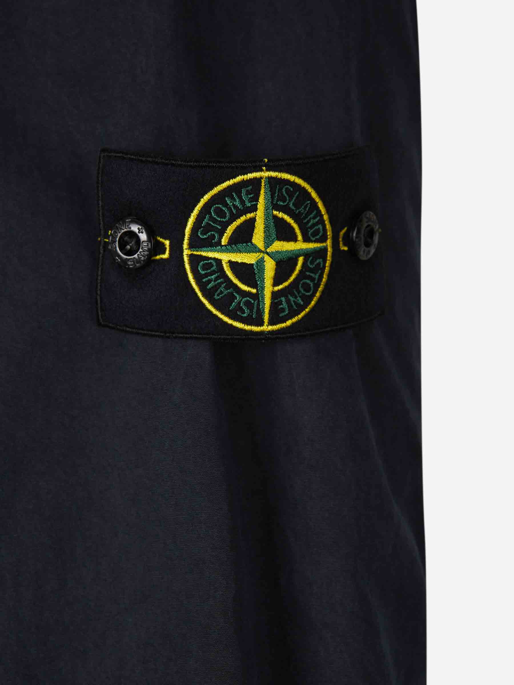 Stone Island Hombre Barcelona Chaqueta Algodón Cremallera color Gris Antracita sku 513-000041 01 - Foto 5