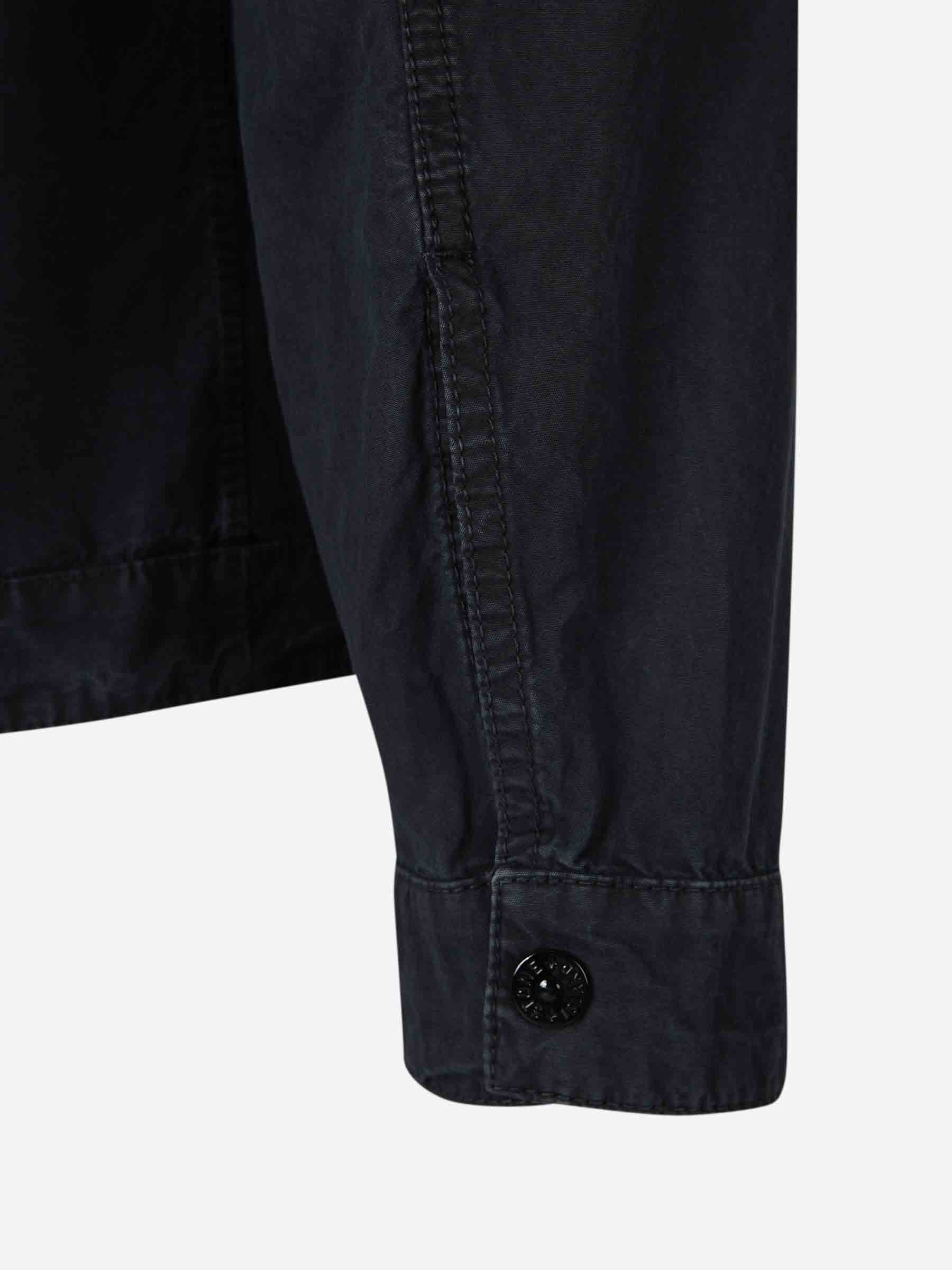 Stone Island Hombre Barcelona Chaqueta Algodón Cremallera color Gris Antracita sku 513-000041 01 - Foto 6