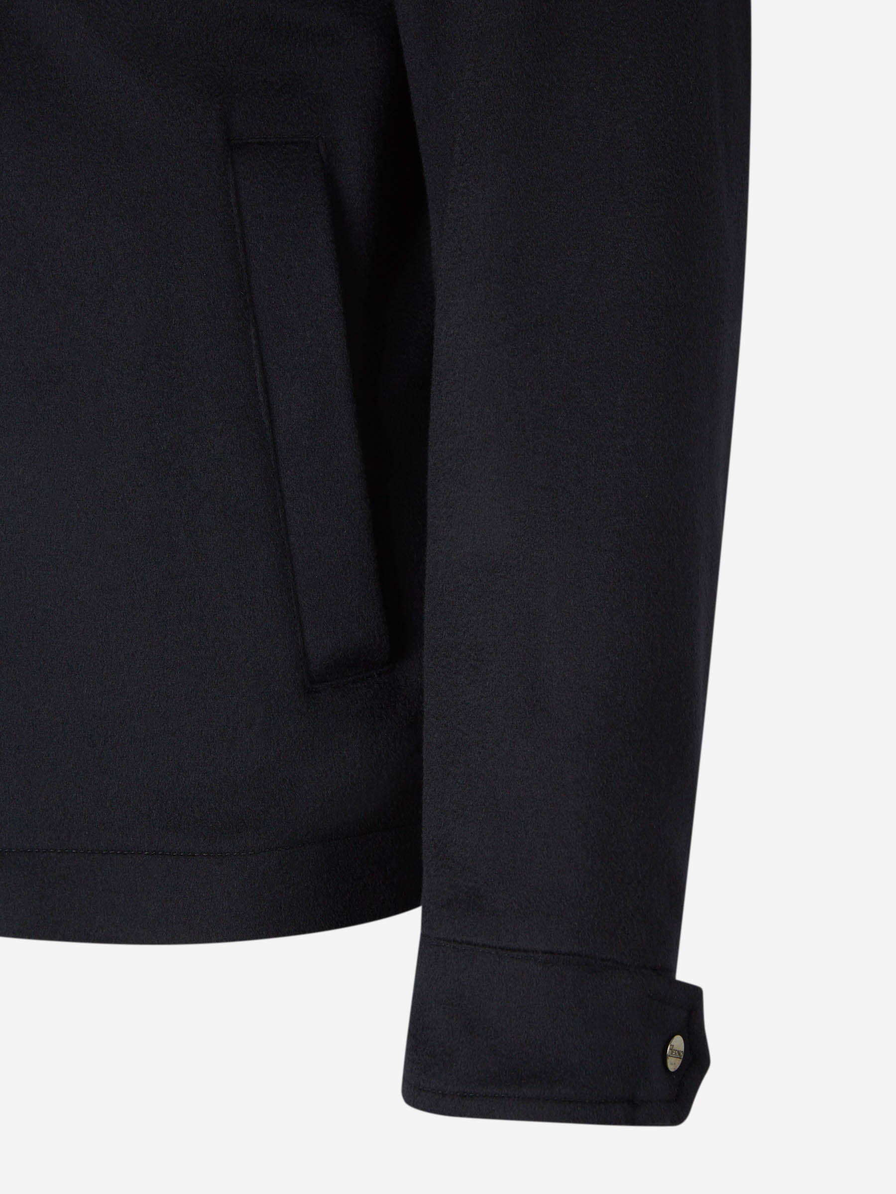 Herno Hombre Barcelona Sobrecamisa Lana Y Cashmere color Azul Noche sku 513-000063 01 - Foto 4