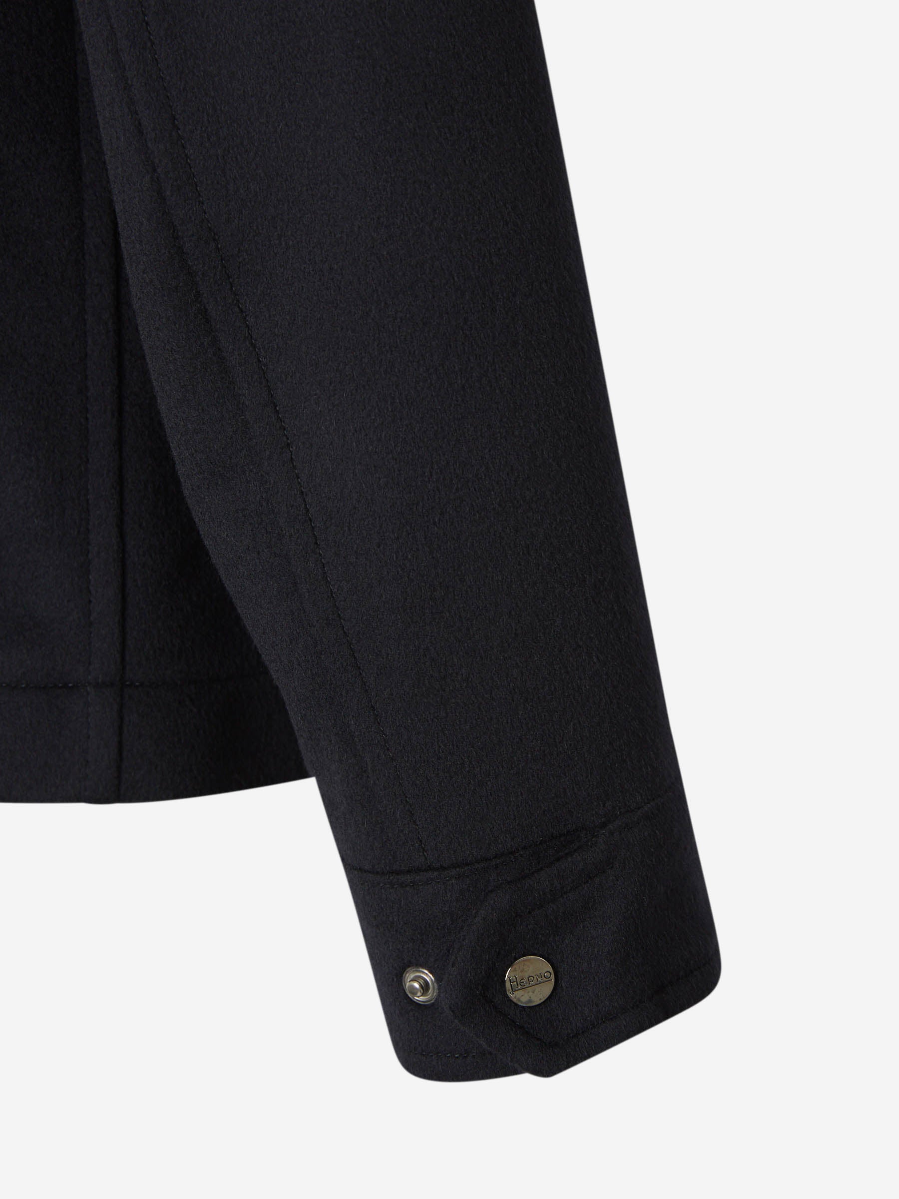 Herno Hombre Barcelona Sobrecamisa Lana Y Cashmere color Azul Noche sku 513-000063 01 - Foto 5