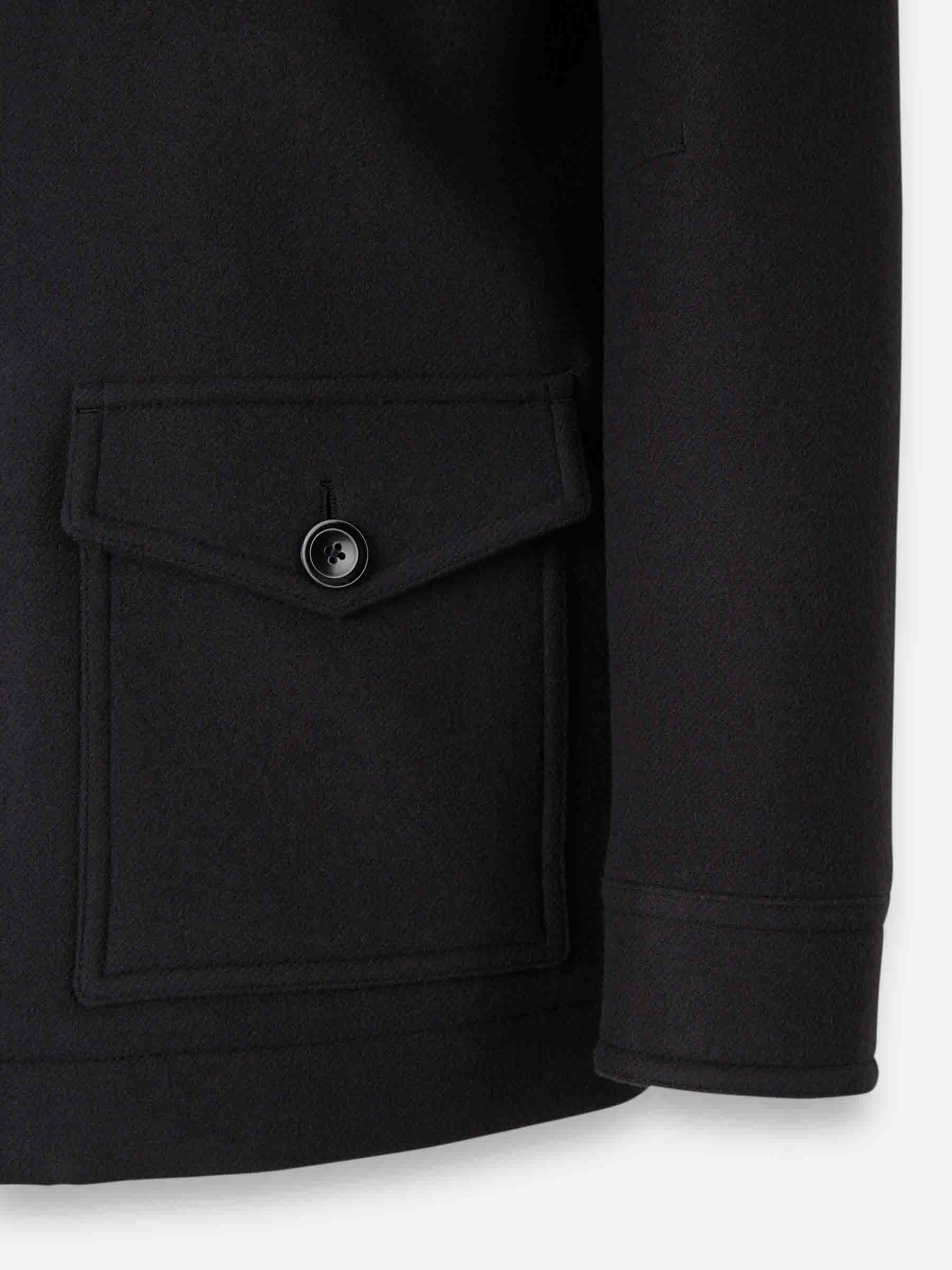 Tom Ford Hombre Barcelona Abrigo Corto Bolsillos color Azul Noche sku 513-000065 01 - Foto 4