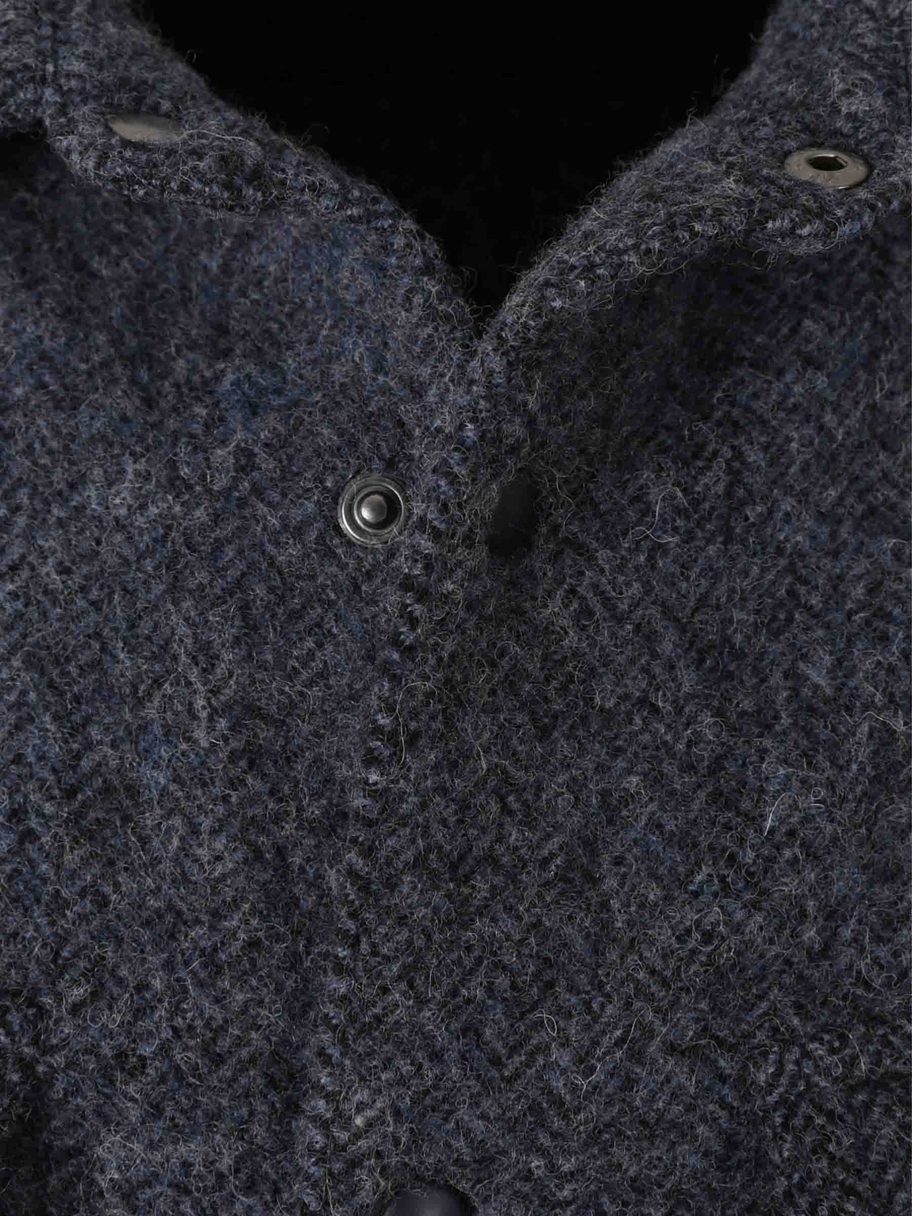 Santa Eulalia Hombre Barcelona Sobrecamisa Lana color Azul Marino sku 513-000095 01 - Foto 3