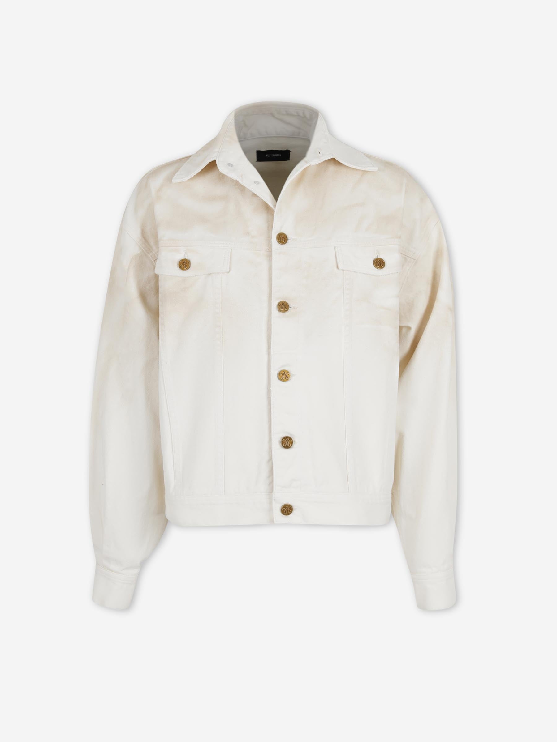 Willy Chavarria – Denim Trucker Jacket Hombre 513-000152 01