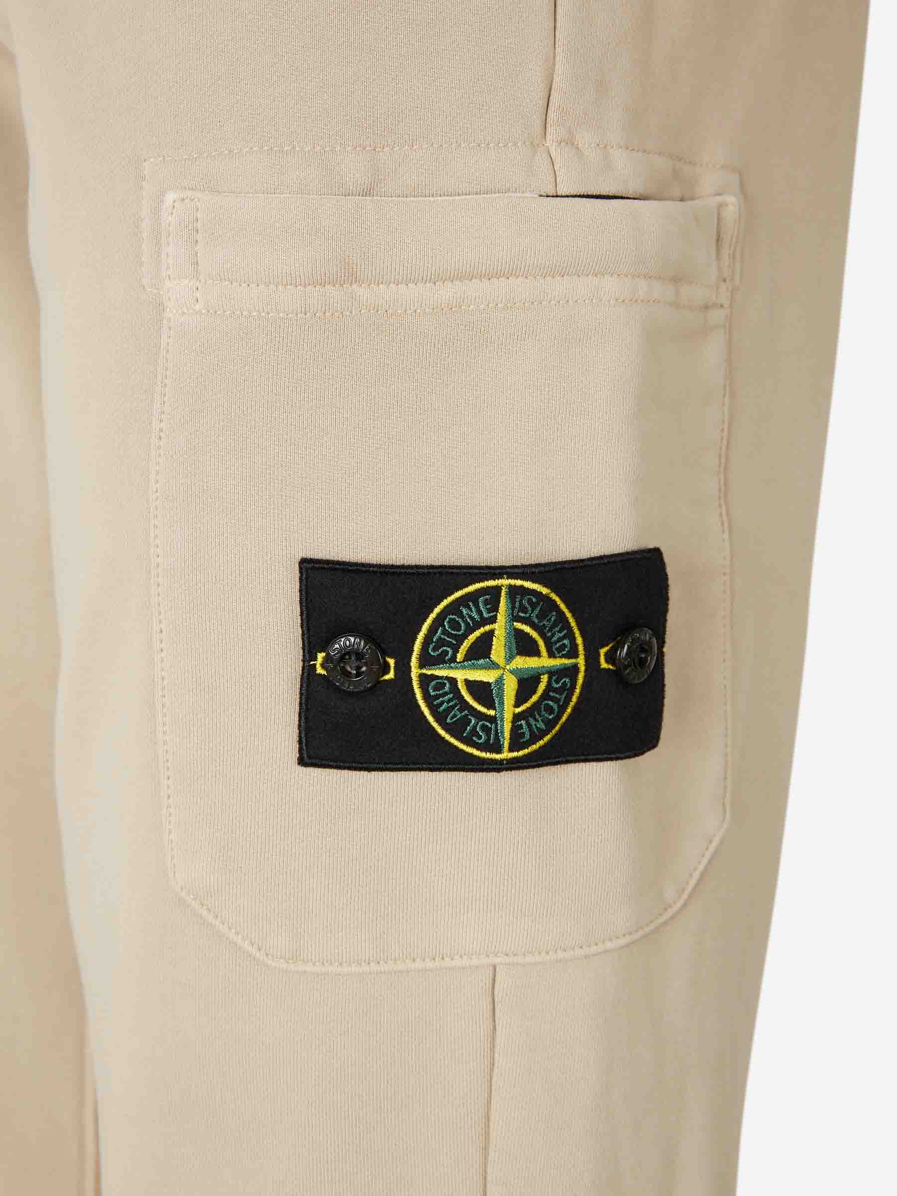 Stone Island Hombre Barcelona Joggers Deportivos Algodón color Camel sku 521-003381 03 - Foto 4