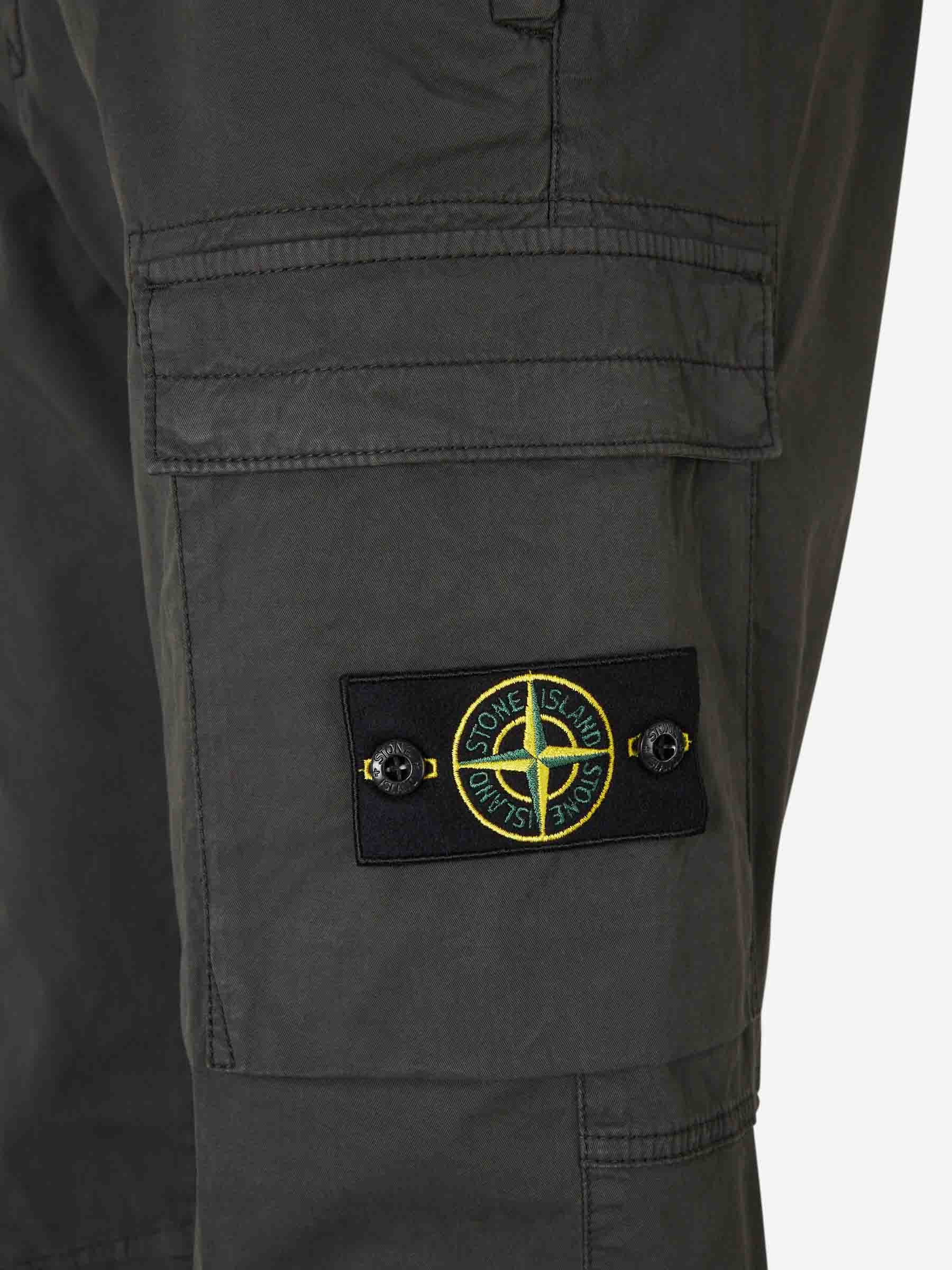 Stone Island Hombre Barcelona Pantalones Cargo Rectos color Gris Antracita sku 521-003383 01 - Foto 4