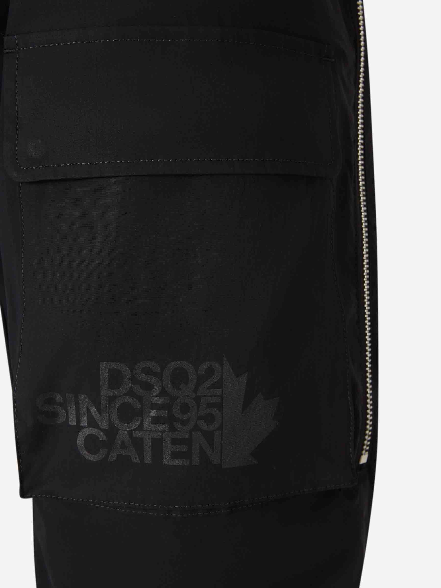 Dsquared2 Hombre Barcelona Pantalones Cargo color Negro sku 521-003433 02 - Foto 4