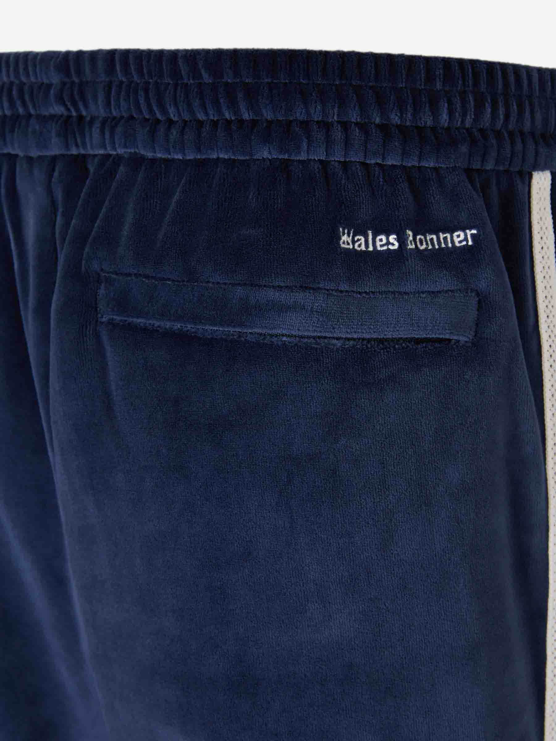 Adidas Wales Bonner Hombre Barcelona Joggers Rectos Terciopelo color Azul Marino sku 521-003440 01 - Foto 6