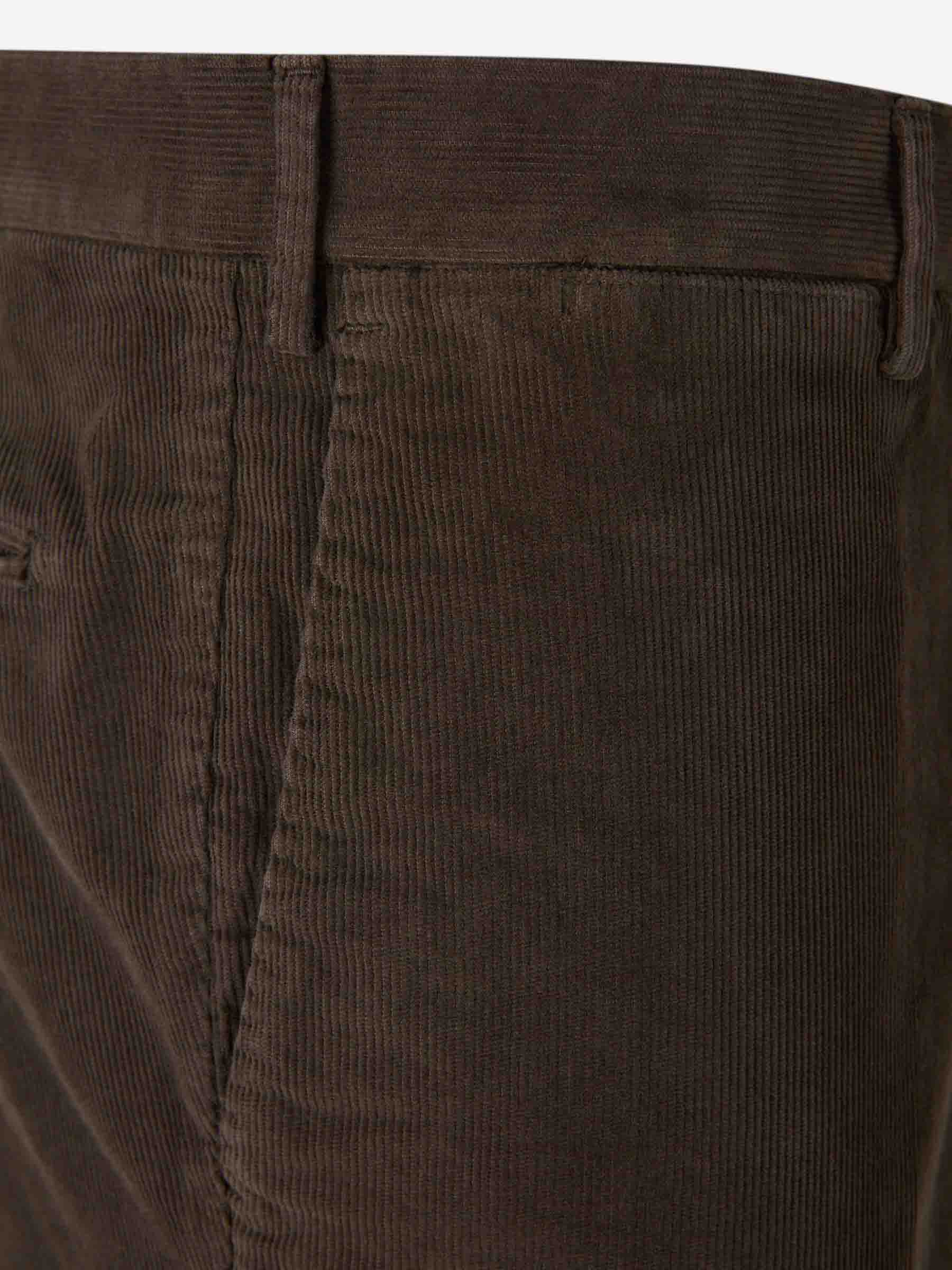 PT Torino Hombre Barcelona Pantalones Micropana Algodón color Marrón Oscuro sku 521-003475 05 - Foto 3
