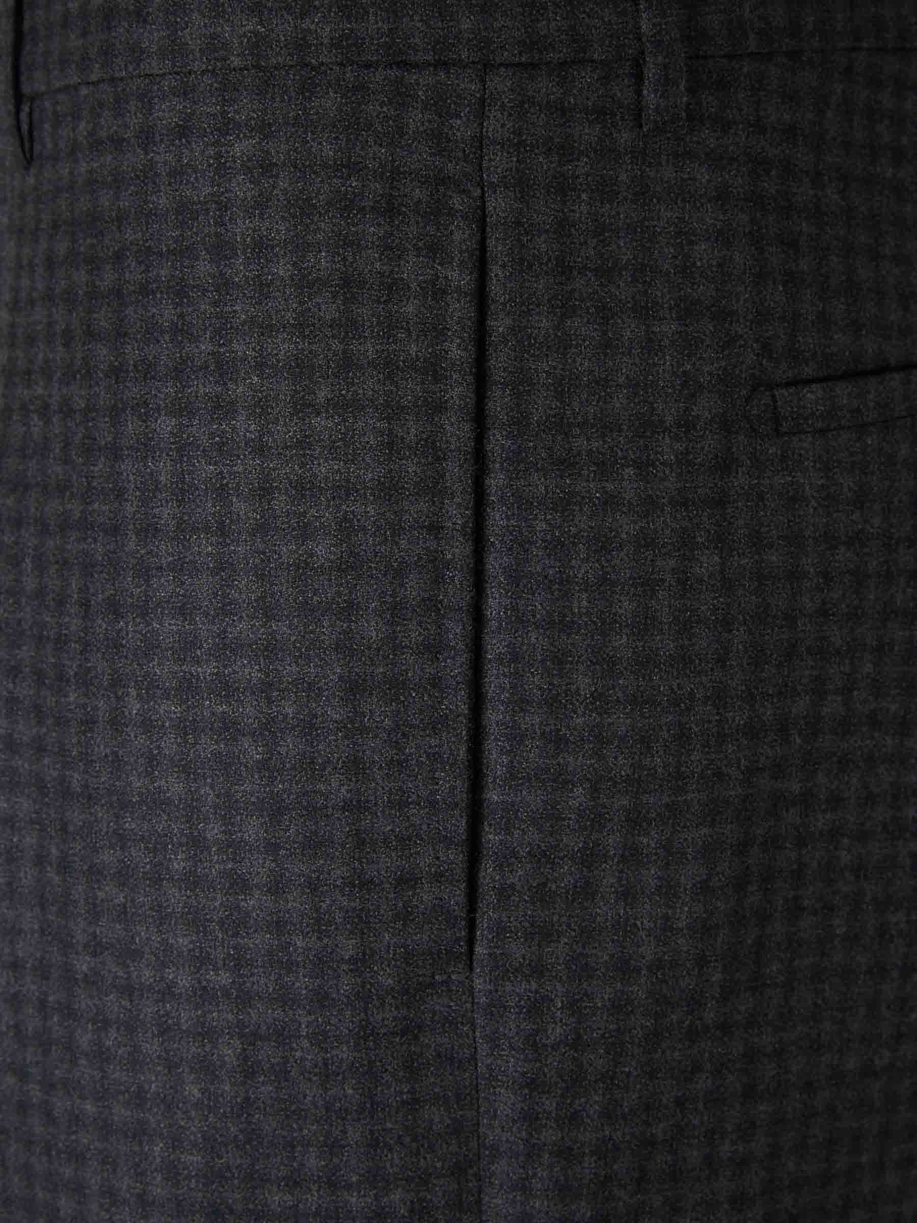 Santa Eulalia Hombre Barcelona Pantalones de Vestir Lana color Gris Oscuro sku 521-003487 01 - Foto 3