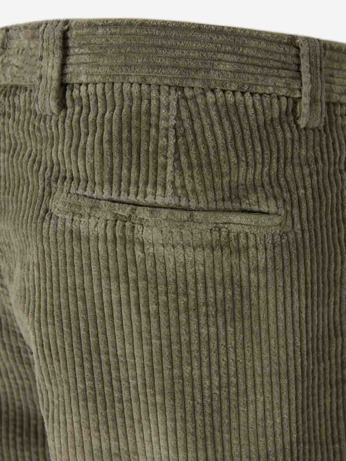 Berwich Hombre Barcelona Pantalones De Pana color Verde sku 521-003488 02 - Foto 4