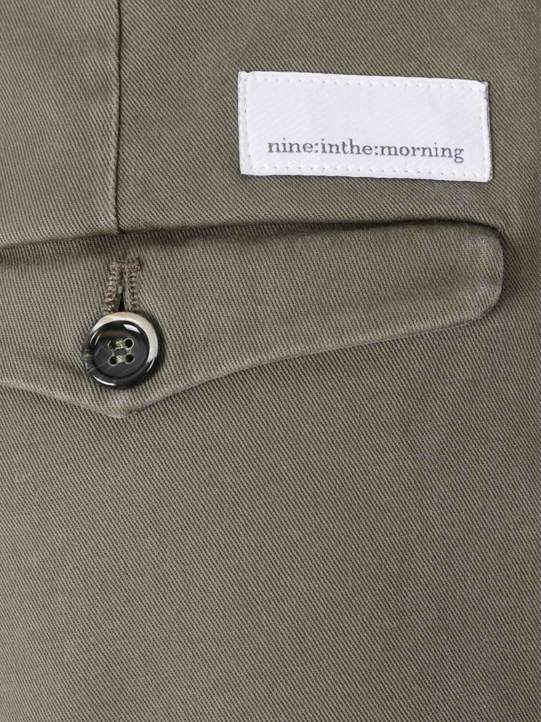 Nine in the morning Hombre Barcelona Pantalones Rectos color Verde Militar sku 521-003501 01 - Foto 3