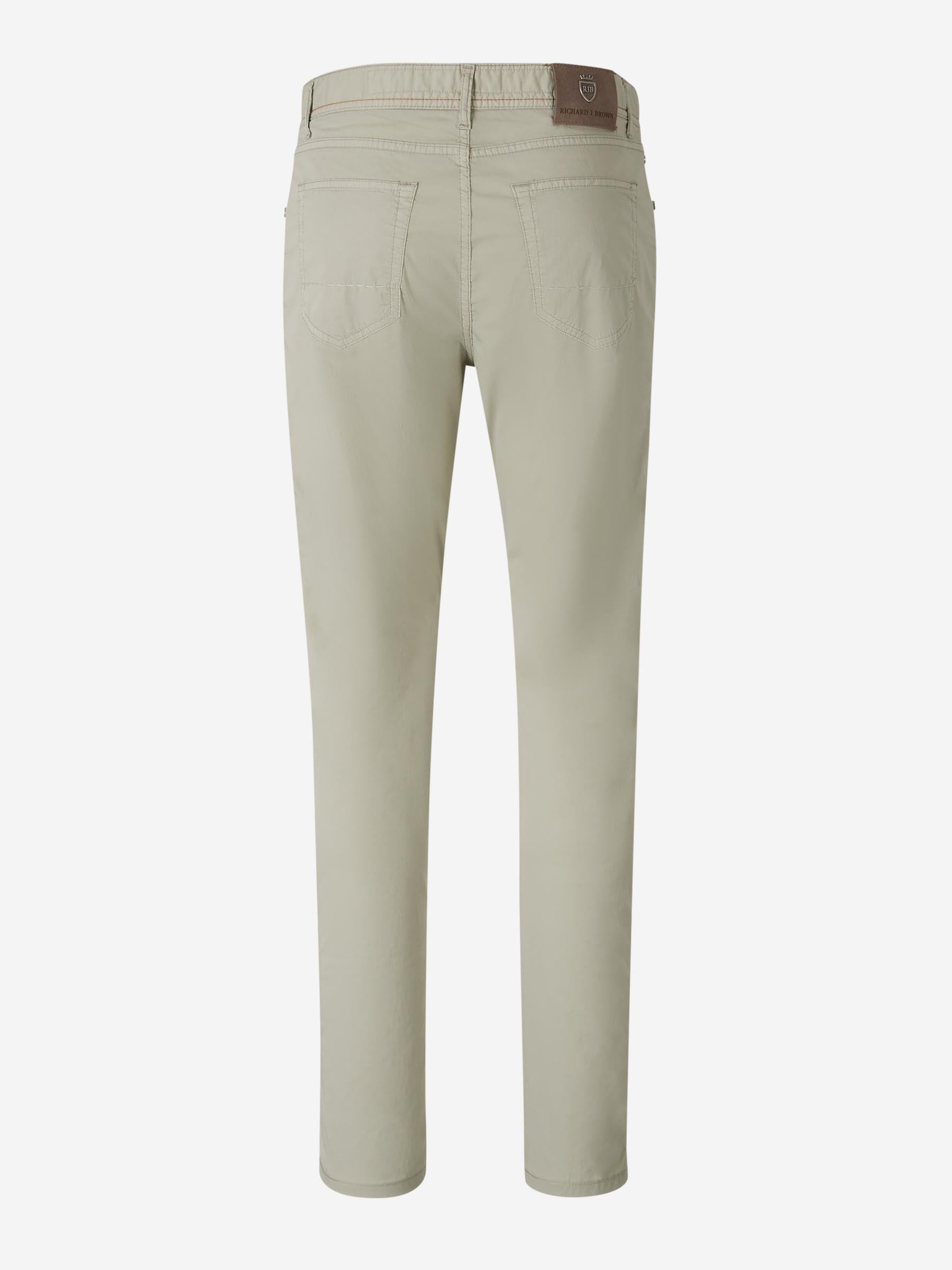 Richard J. Brown Hombre Barcelona Jeans Straight Fit color Taupe sku 522-002743 01 - Foto 2