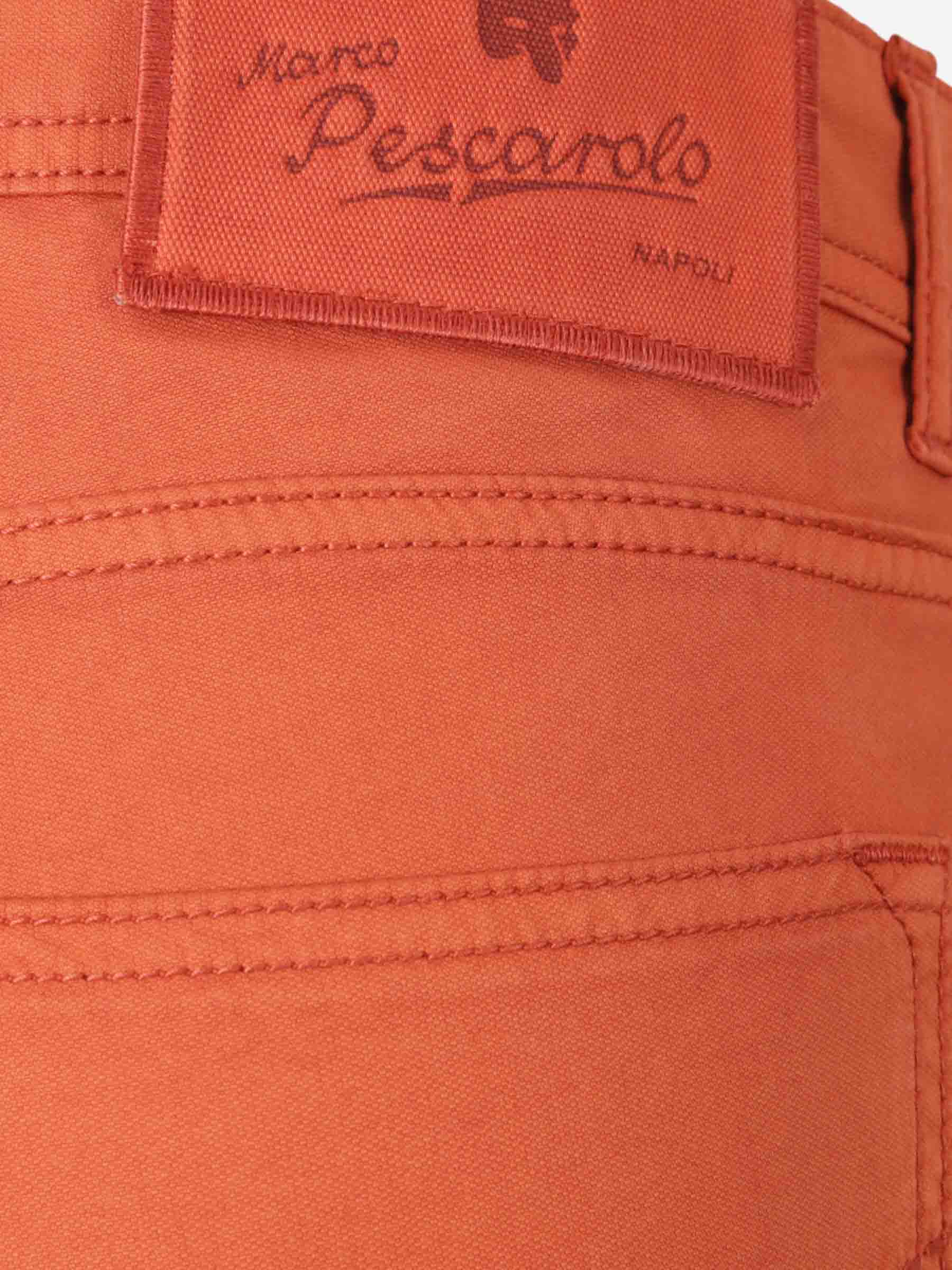Marco Pescarolo Hombre Barcelona Jeans Straight Nerano color Naranja sku 522-002802 03 - Foto 3