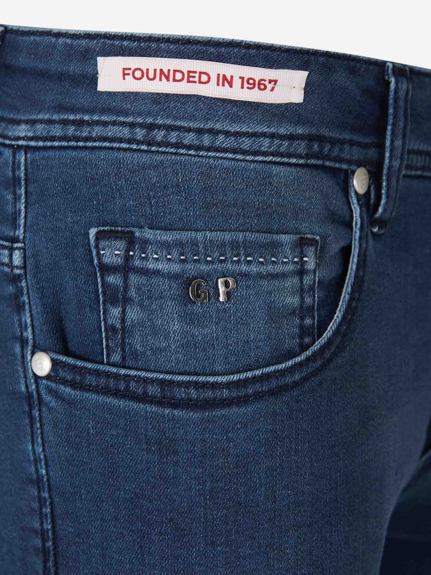 Tramarossa Hombre Barcelona Jeans Slim Leonardo color Azul sku 522-002824 01 - Foto 3