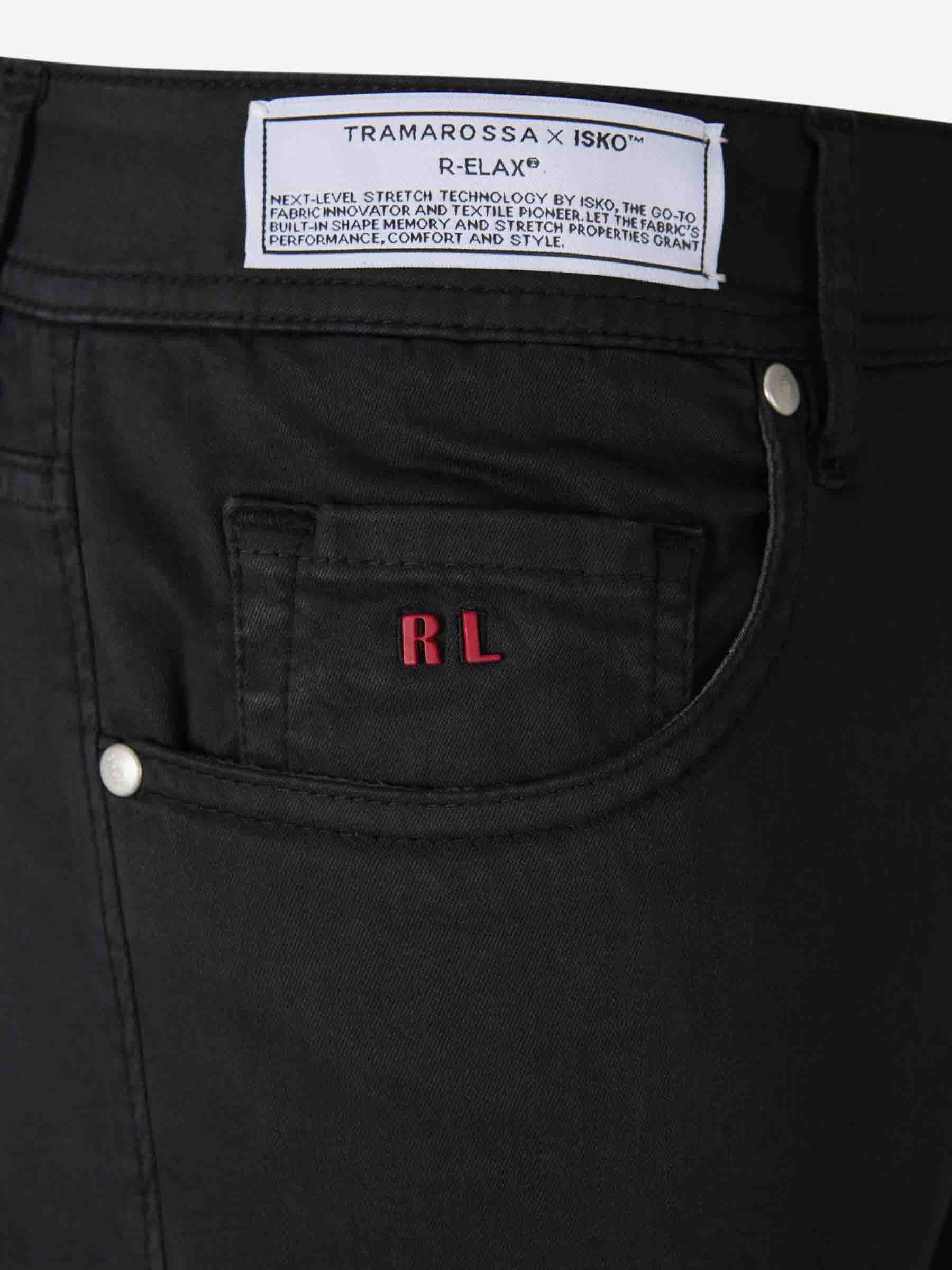 Tramarossa Hombre Barcelona Jeans Straight Algodón color Negro sku 522-002825 01 - Foto 3