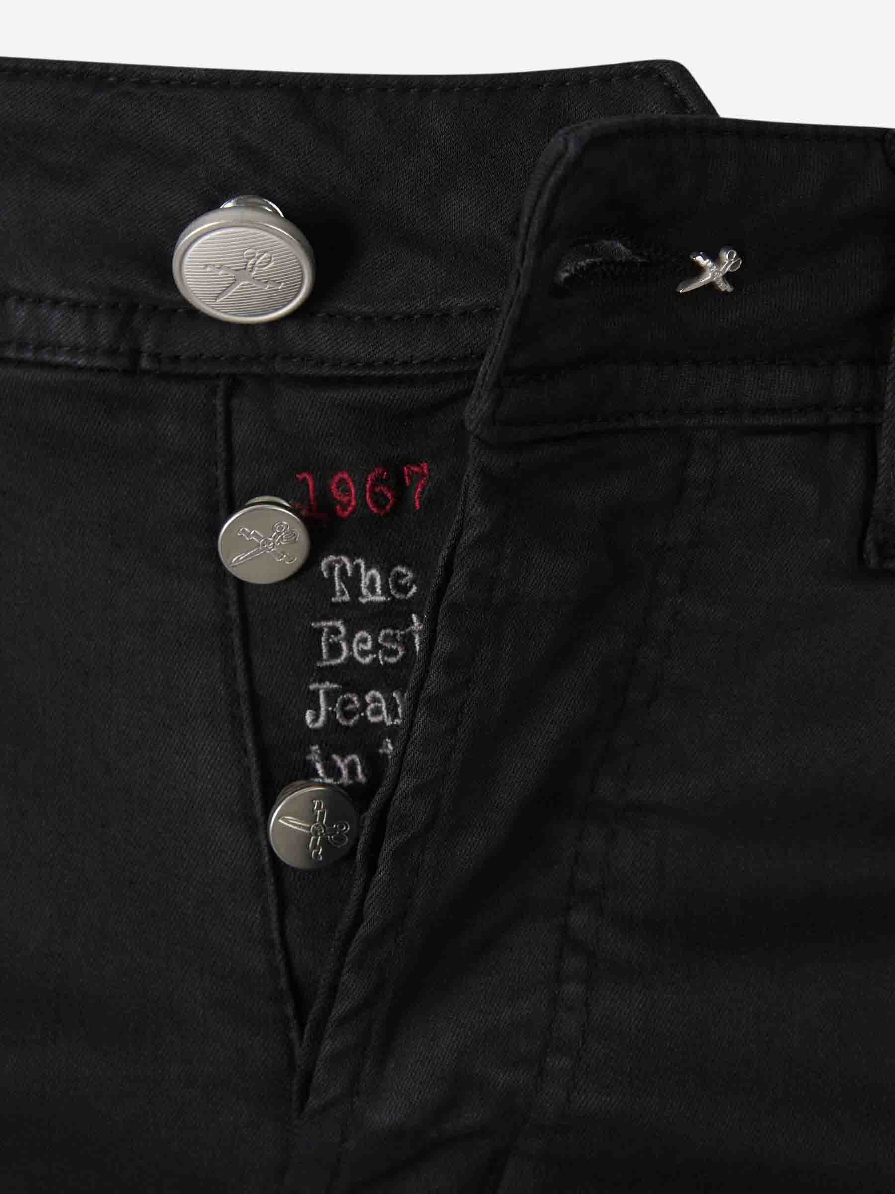 Tramarossa Hombre Barcelona Jeans Straight Algodón color Negro sku 522-002825 01 - Foto 5