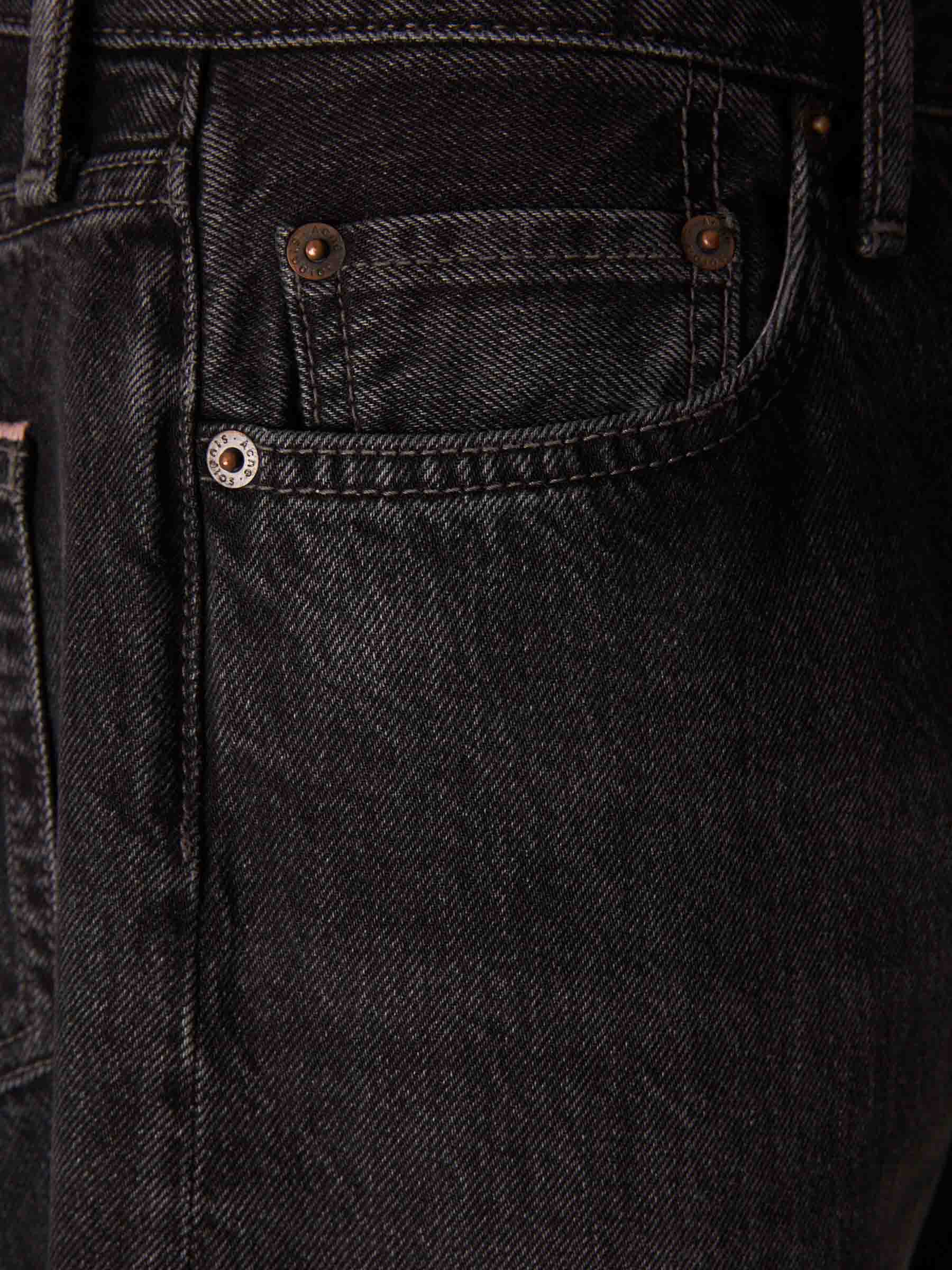 Acne Studios Hombre Barcelona Jeans 1999M color Negro sku 522-002865 01 - Foto 3