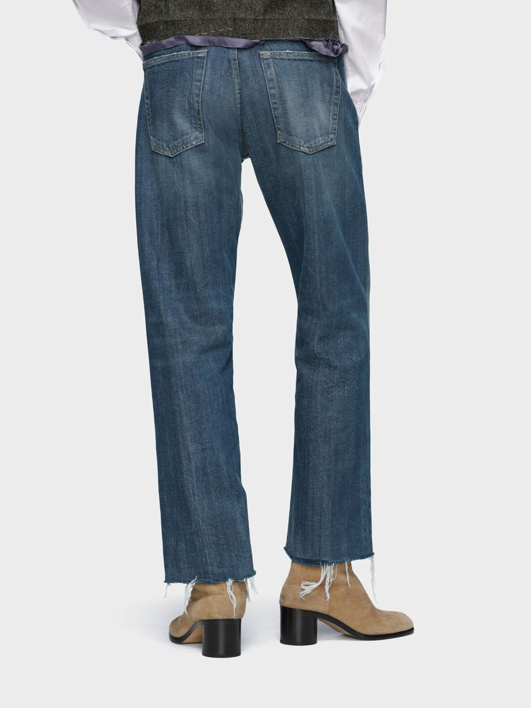 Maison Margiela Hombre Barcelona Jeans Rectos color Azul Denim sku 522-002877 00 - Foto 3
