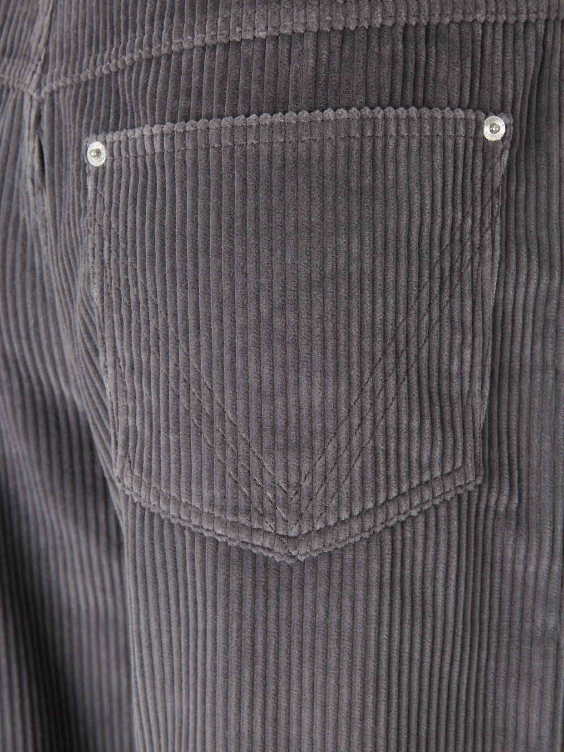 Bottega Veneta Hombre Barcelona Pantalones Anchos Pana color Gris sku 522-002879 01 - Foto 4