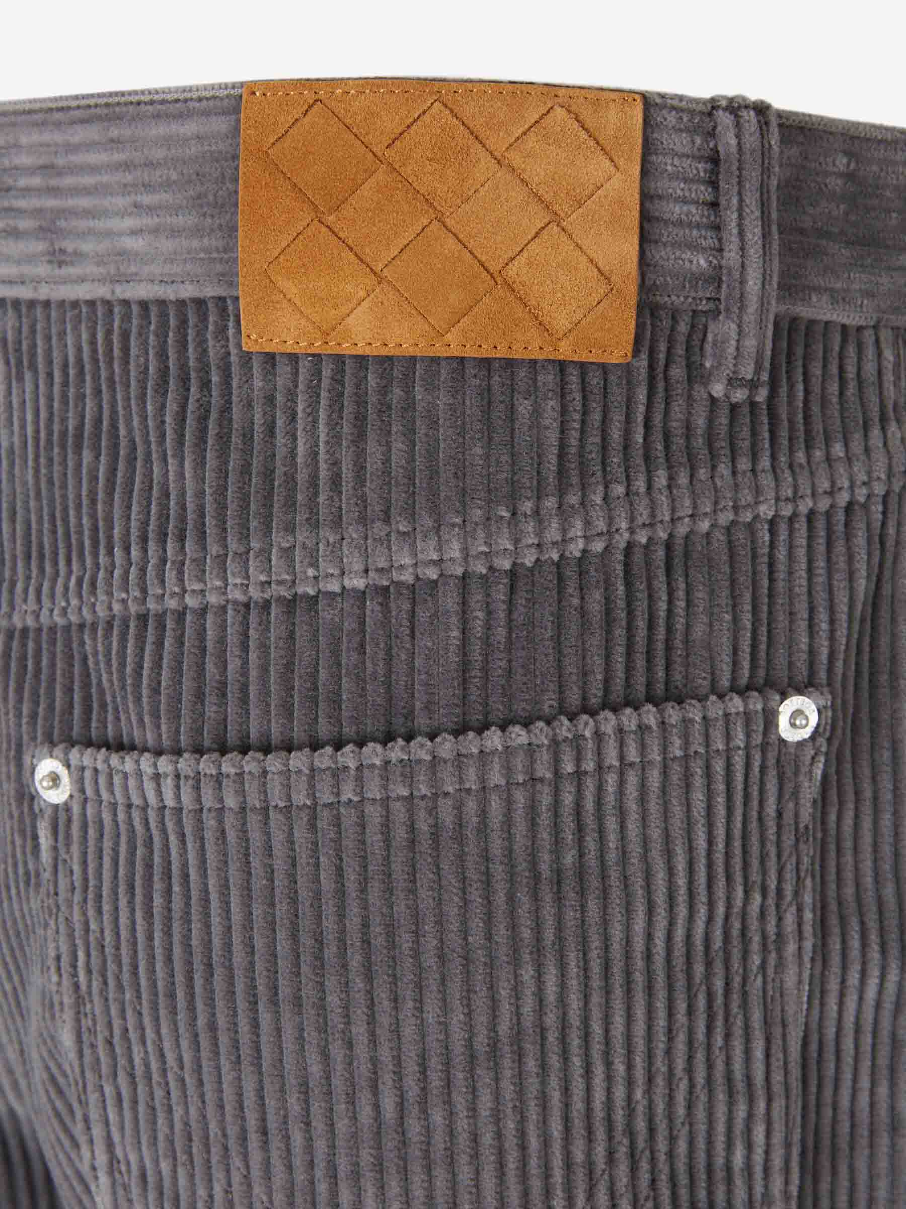 Bottega Veneta Hombre Barcelona Pantalones Anchos Pana color Gris sku 522-002879 01 - Foto 5