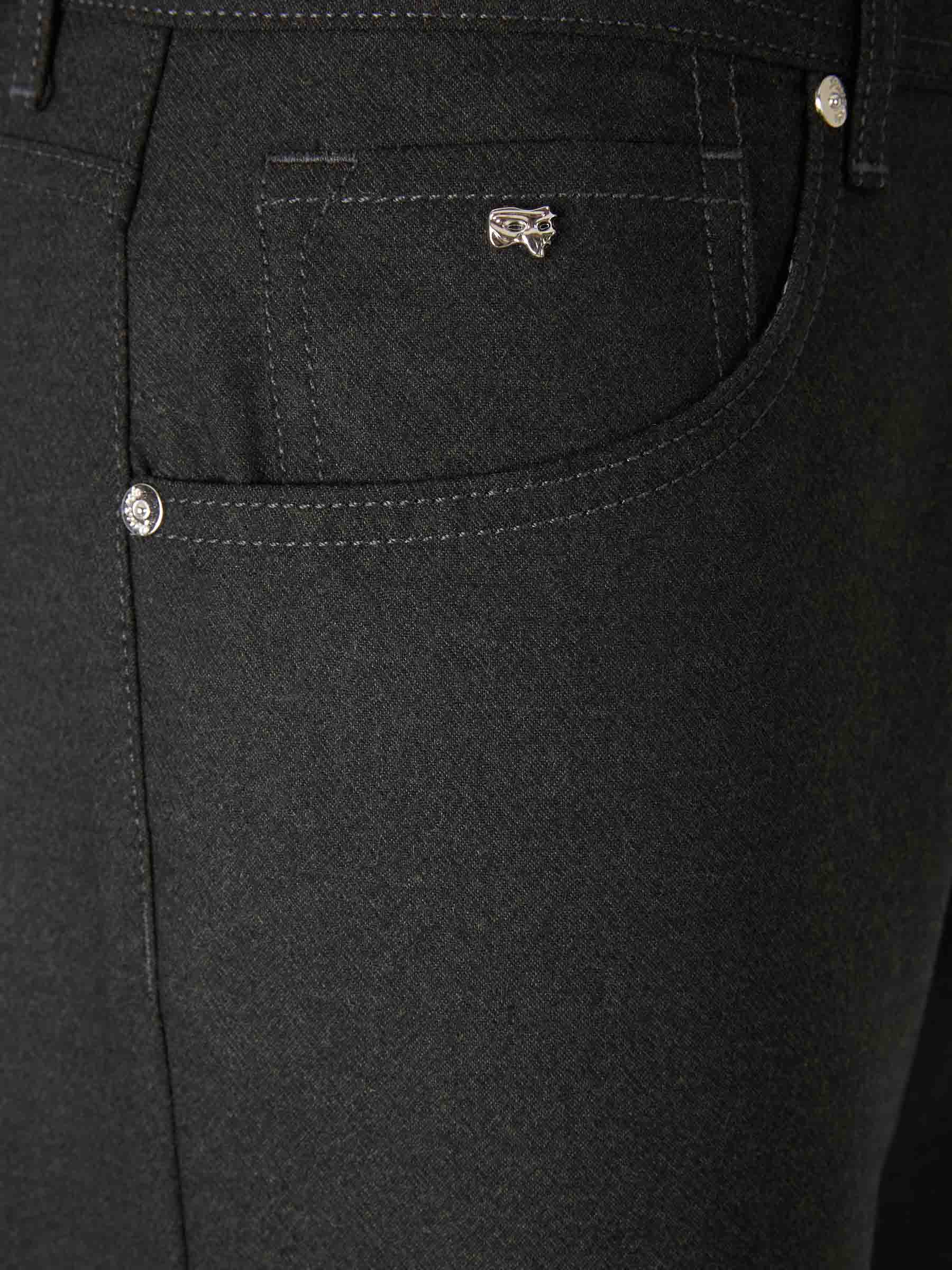 Marco Pescarolo Hombre Barcelona Pantalones Vestir Rectos color Verde Jungla sku 522-002887 02 - Foto 3