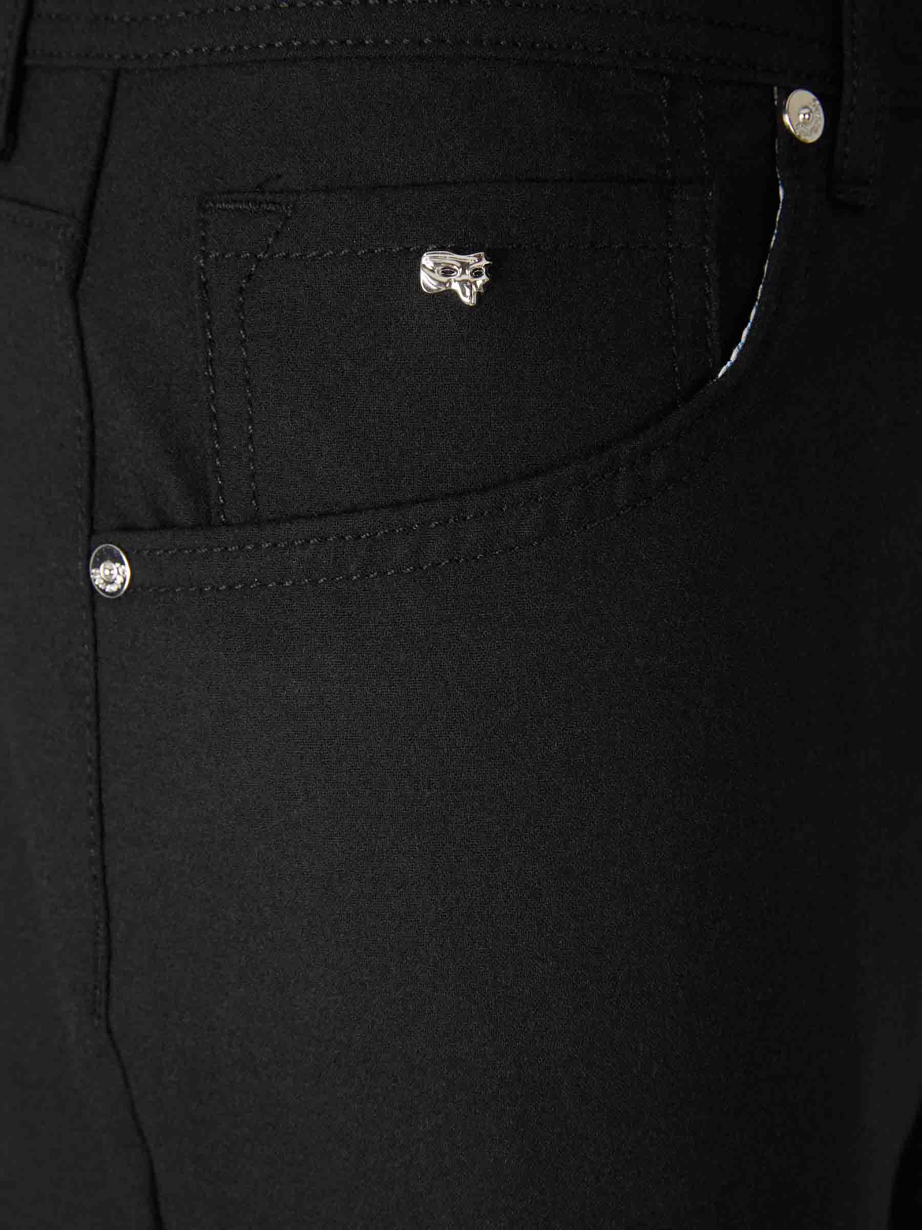 Marco Pescarolo Hombre Barcelona Pantalones Vestir Rectos color Negro sku 522-002887 03 - Foto 3