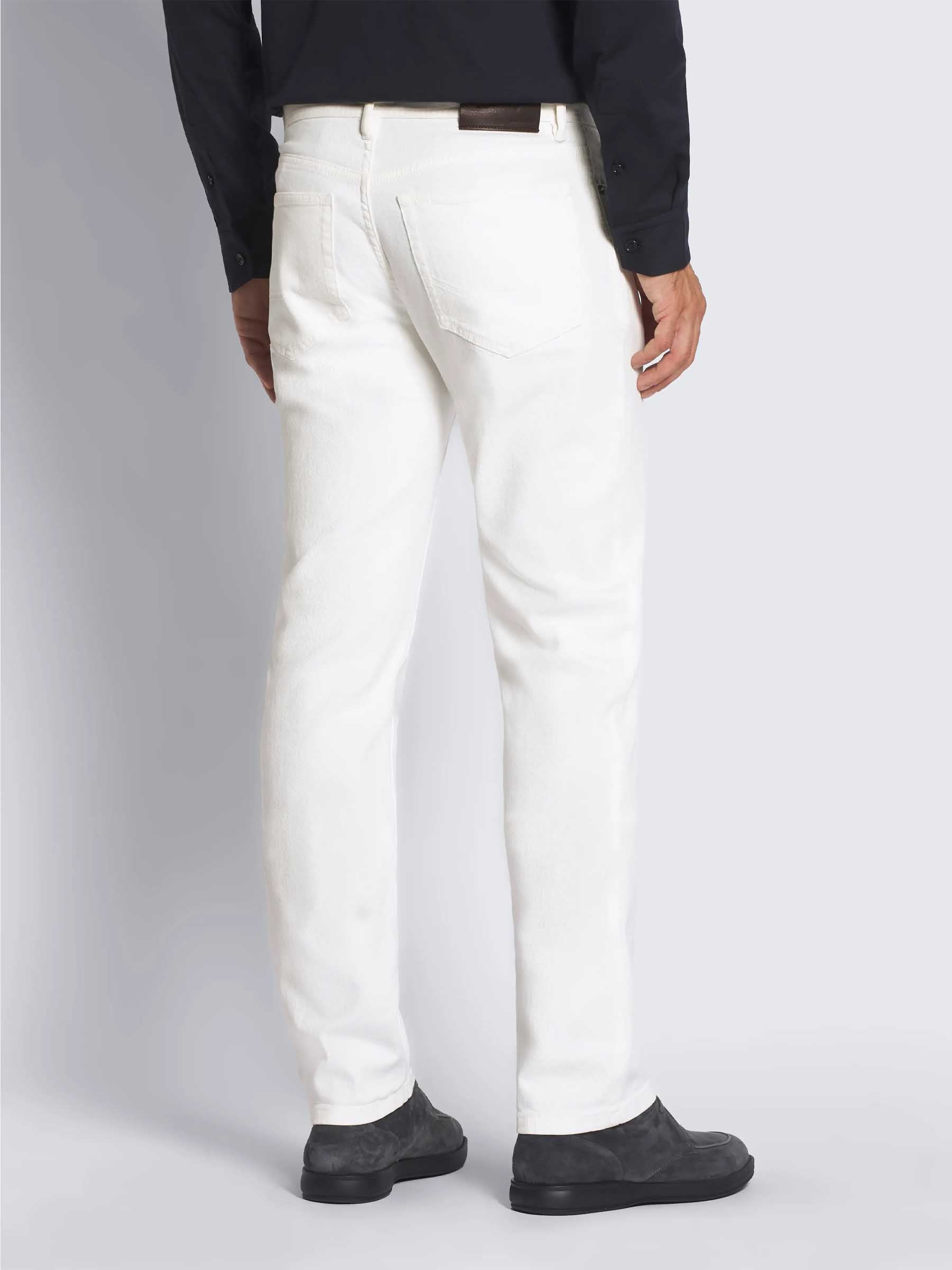 Brioni Hombre Barcelona Jeans Rectos Chamonix color Blanco sku 522-002888 02 - Foto 3